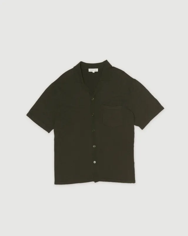 Re-Worn Mens Cotton Blend Textured Shirt sold by Assembly Label