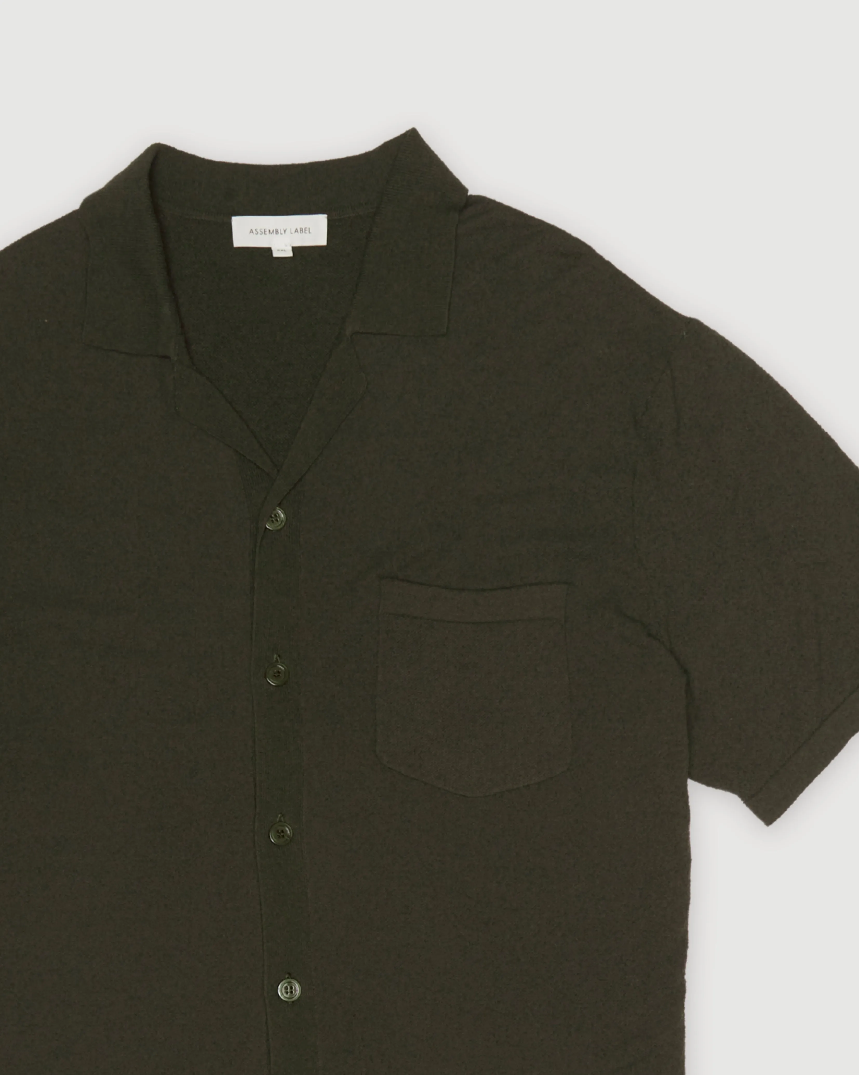 Re-Worn Mens Cotton Blend Textured Shirt sold by Assembly Label product image thumbnail 2