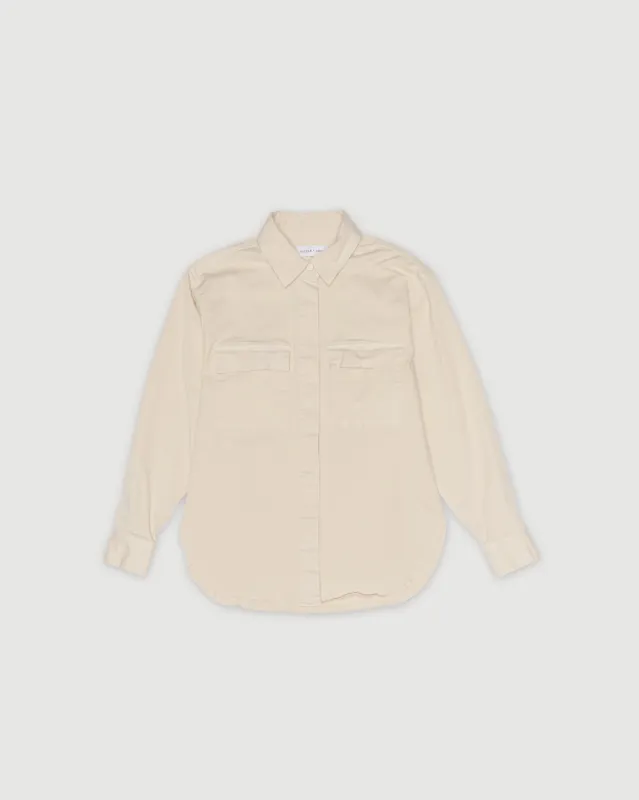 Re-Worn Womens Cotton Blend Long Sleeve Shirt sold by Assembly Label