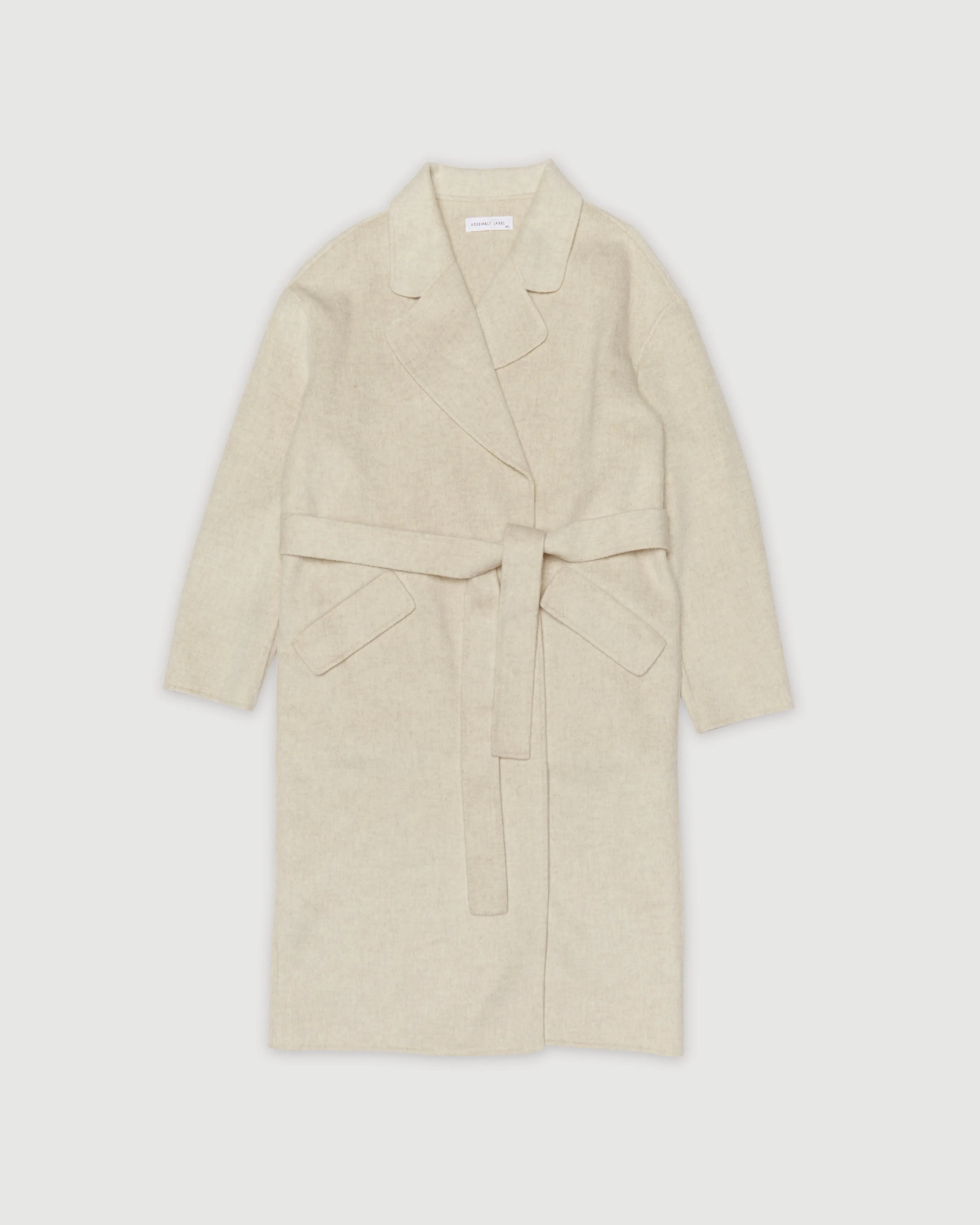 Re-Worn Wool Textured Coat sold by Assembly Label