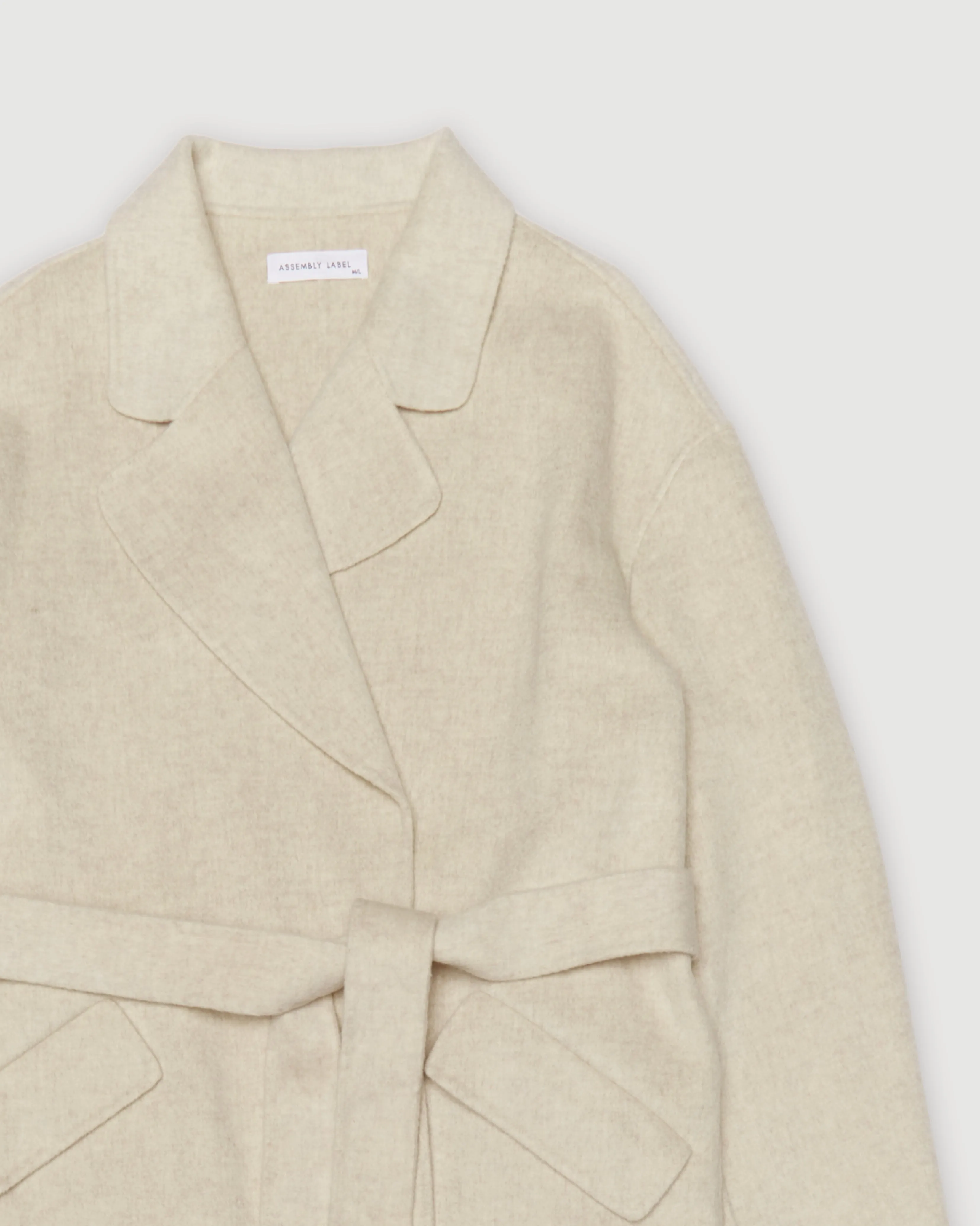 Re-Worn Wool Textured Coat sold by Assembly Label product image thumbnail 2