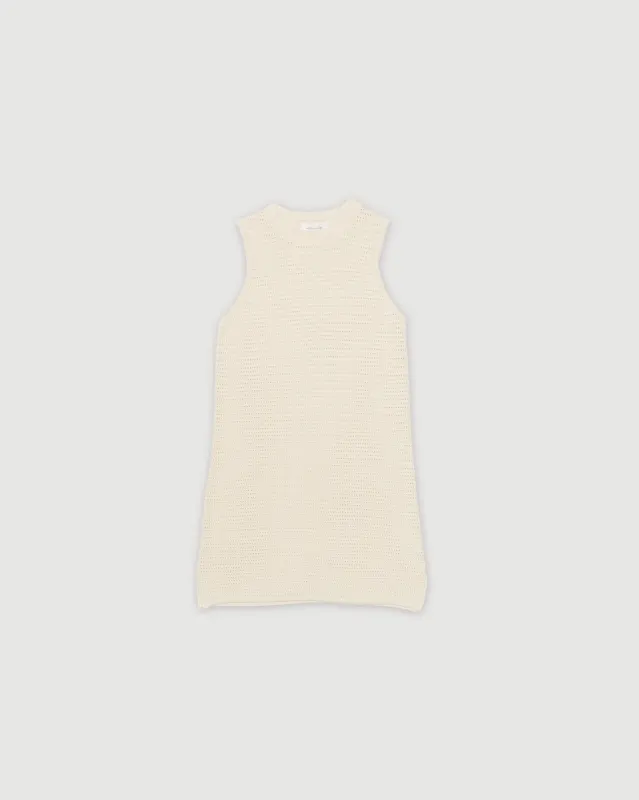 Re-Worn Womens Cotton Blend Textured Tank Dress sold by Assembly Label