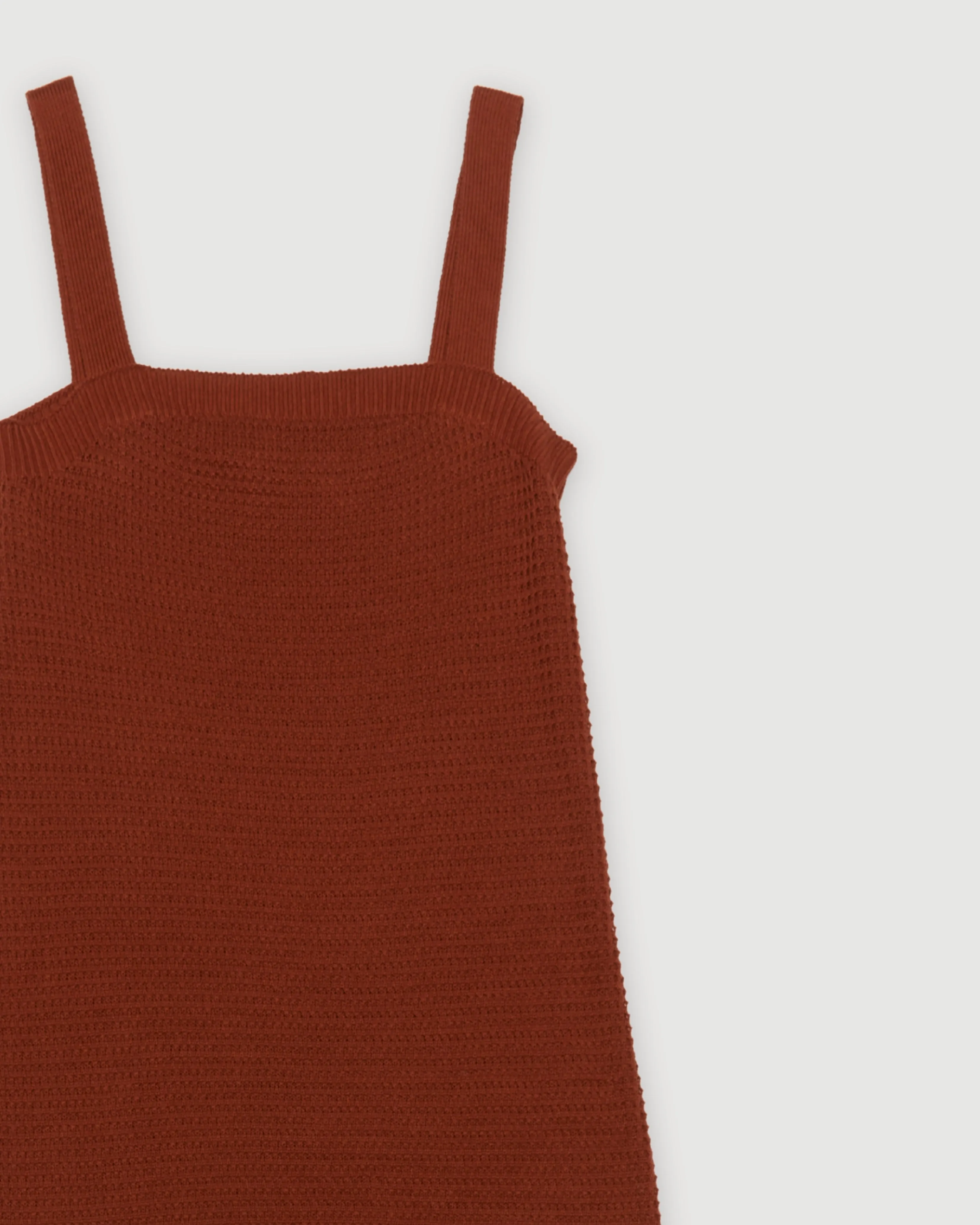 Re-Worn Womens Cotton Textured Tank Dress sold by Assembly Label product image thumbnail 2