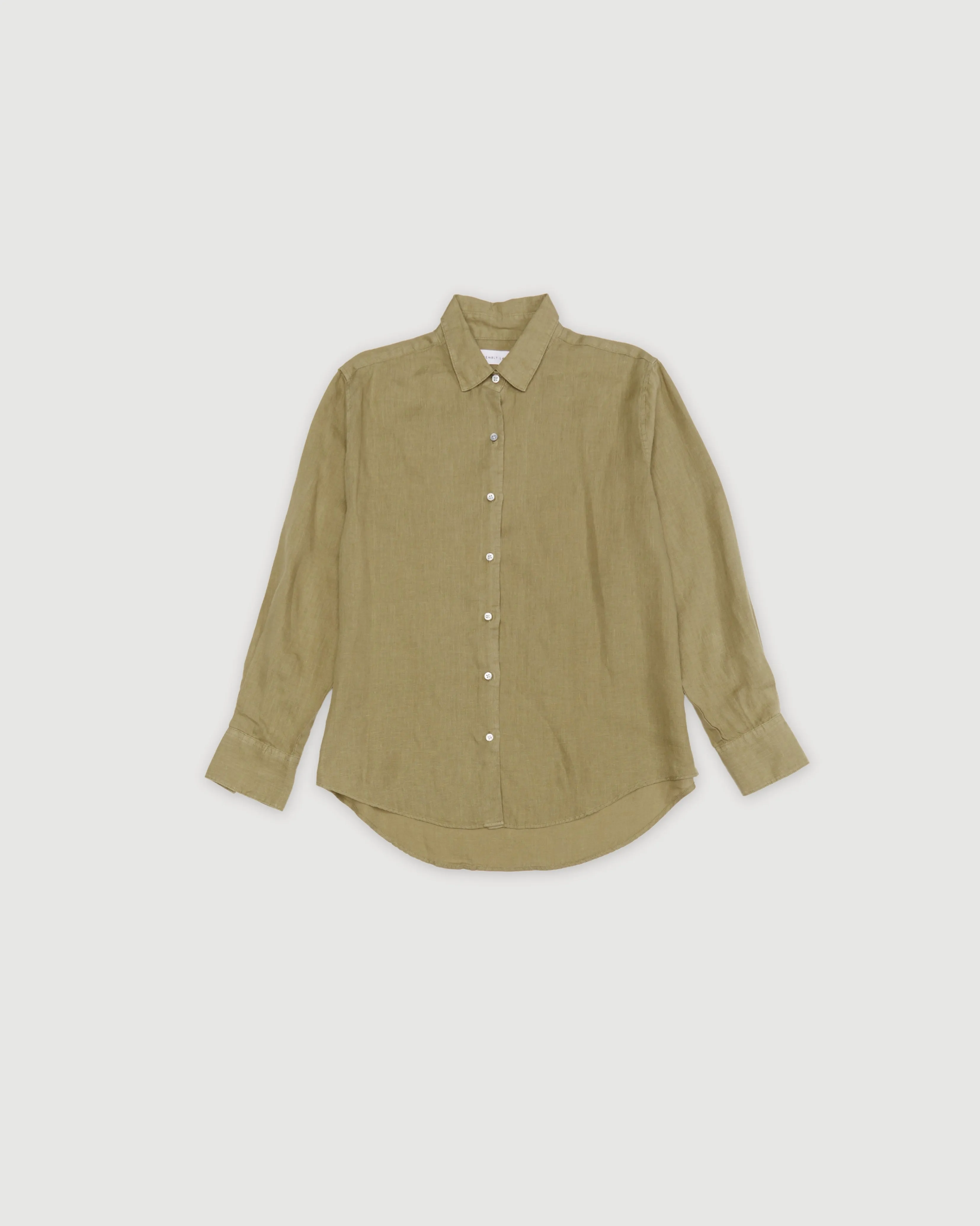 Re-Worn Womens Linen Long Sleeve Shirt sold by Assembly Label