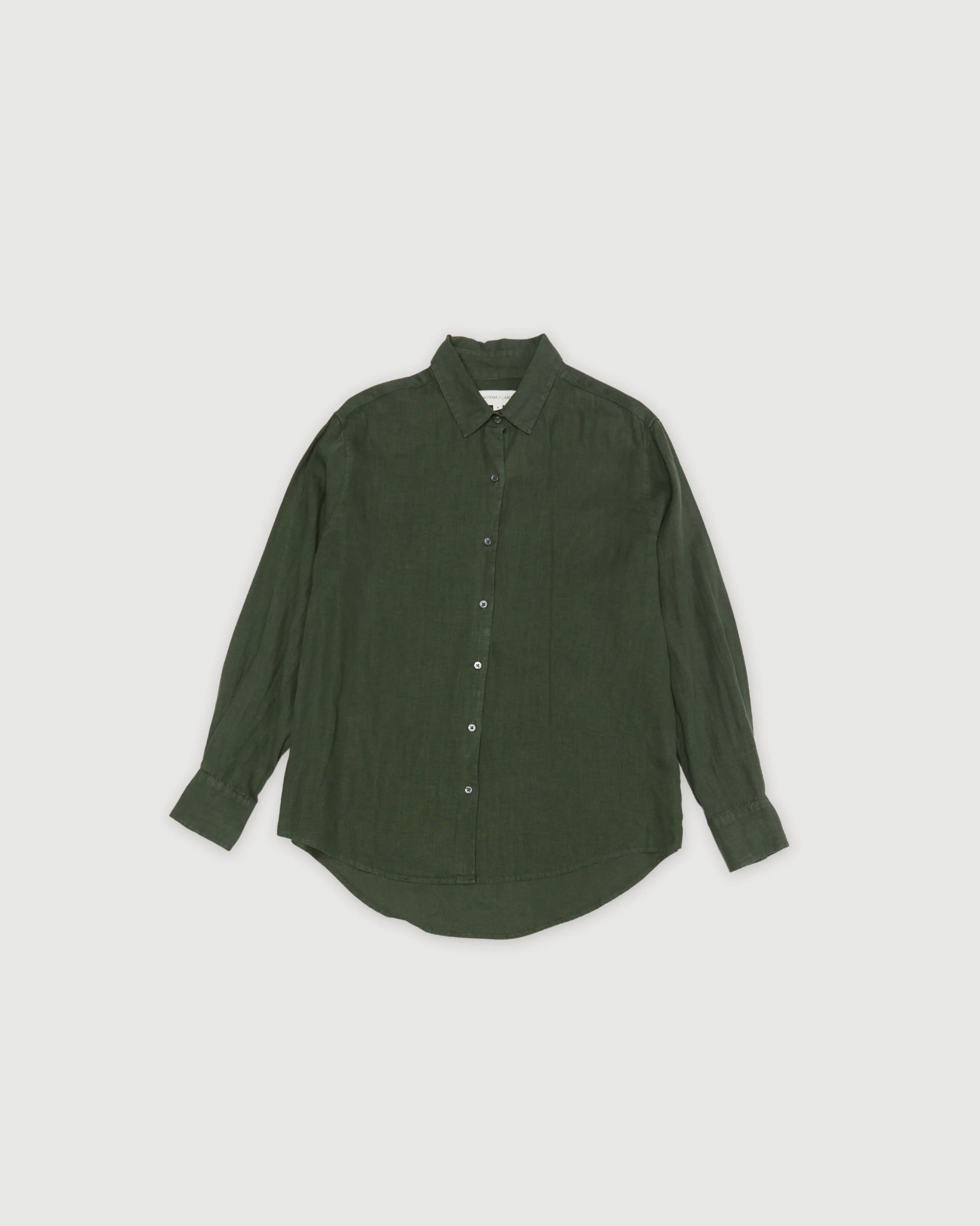 Re-Worn Womens Linen Long Sleeve Shirt sold by Assembly Label