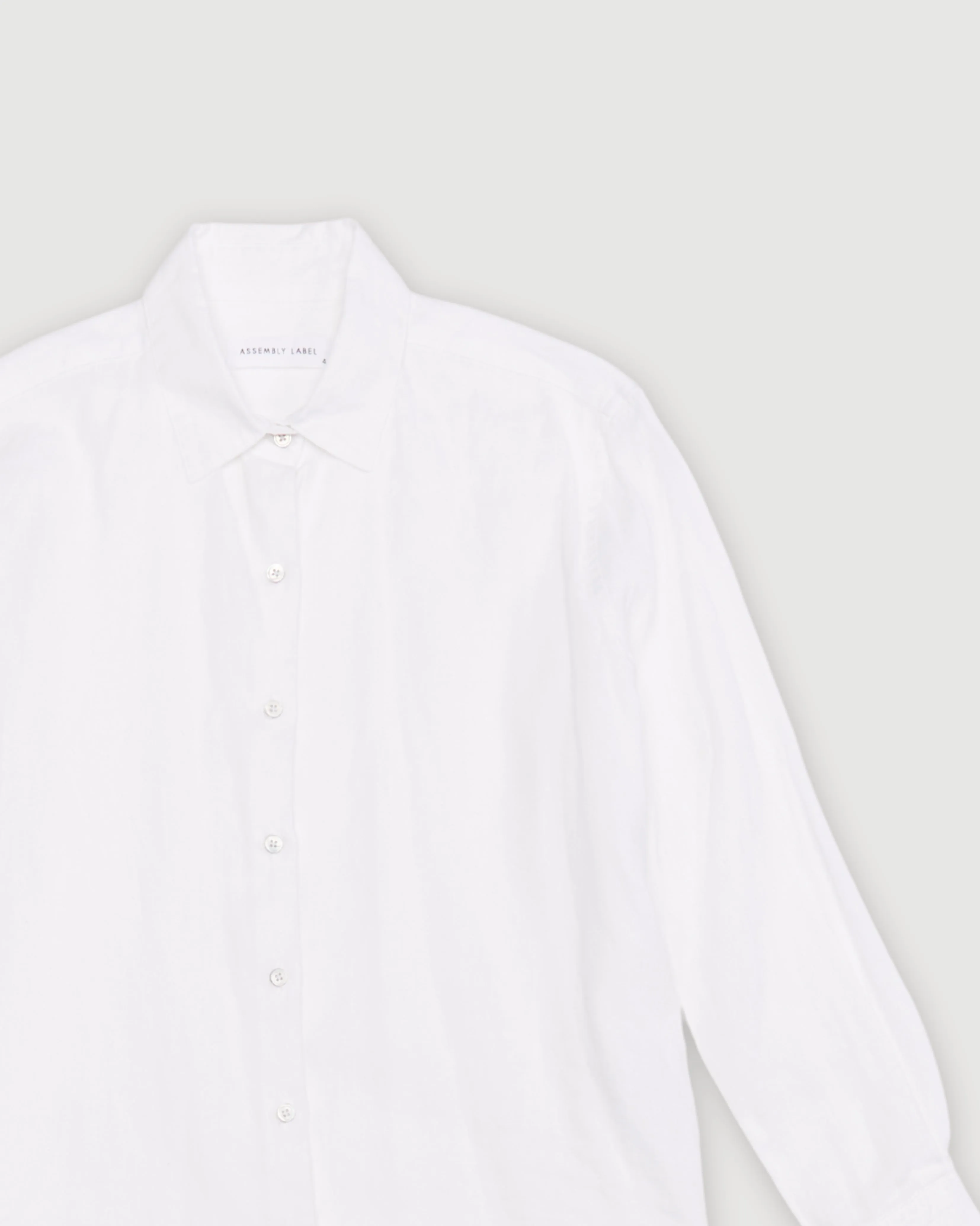 Re-Worn Womens Linen Long Sleeve Shirt sold by Assembly Label product image thumbnail 2