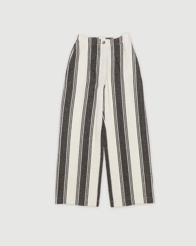 Re-Worn Linen Blend Stripe Pant sold by Assembly Label