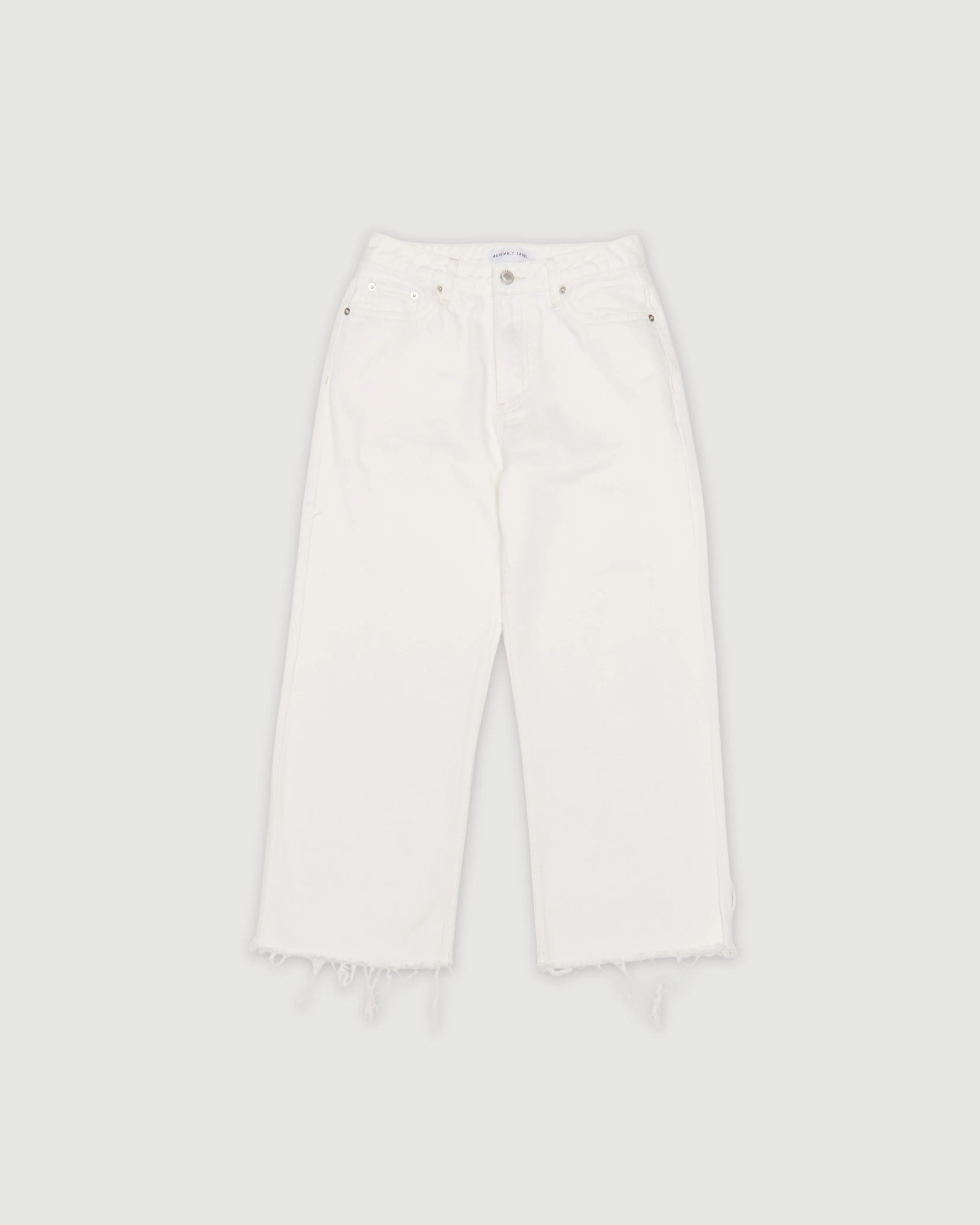 Re-Worn Cotton Denim Wide Leg Jean sold by Assembly Label