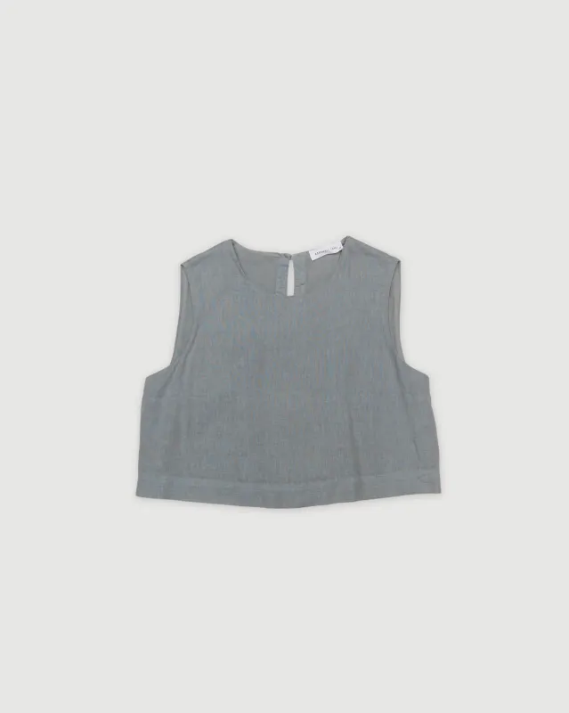 Re-Worn Womens Linen Textured Top sold by Assembly Label