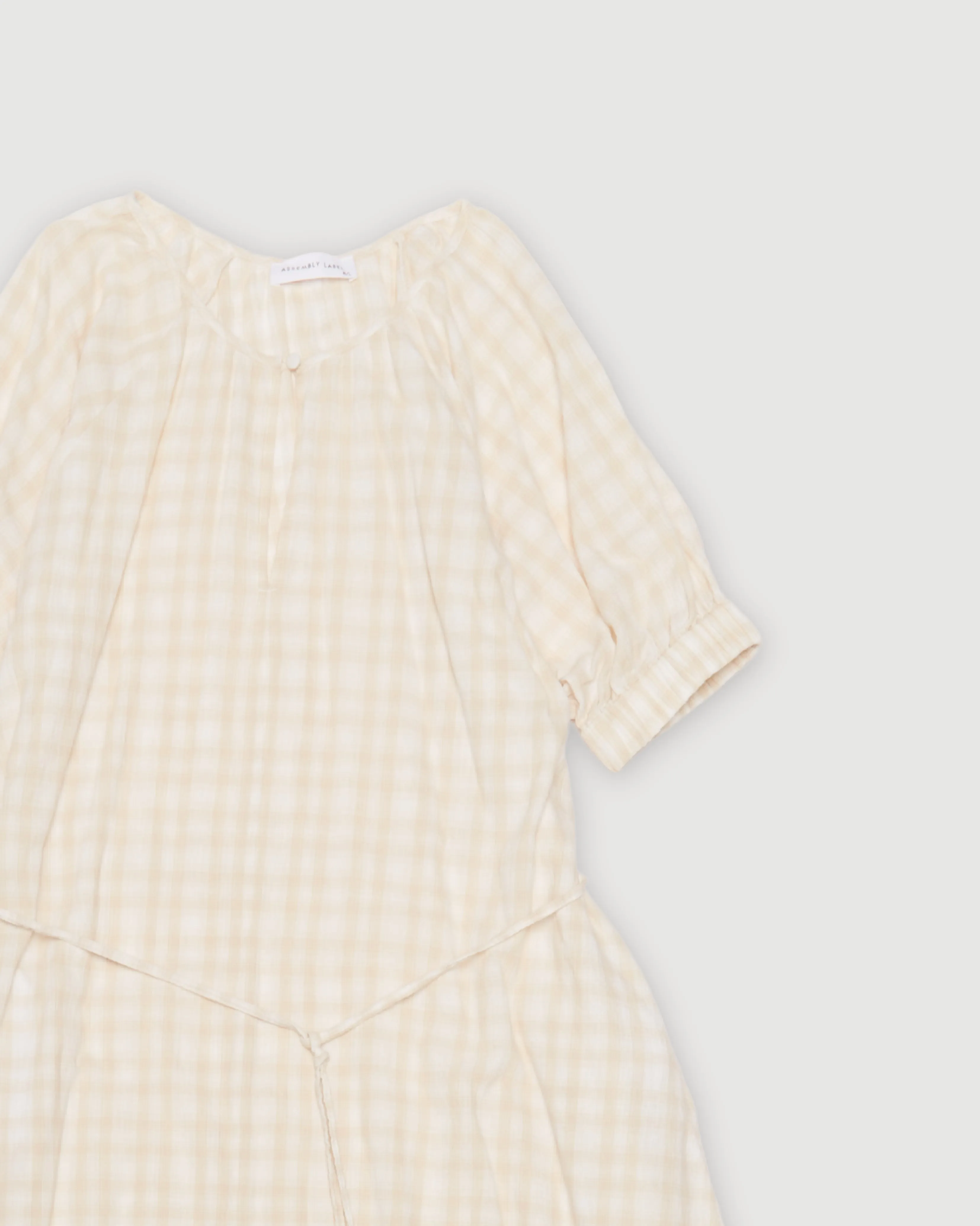 Re-Worn Womens Cotton Textured Dress sold by Assembly Label product image thumbnail 2