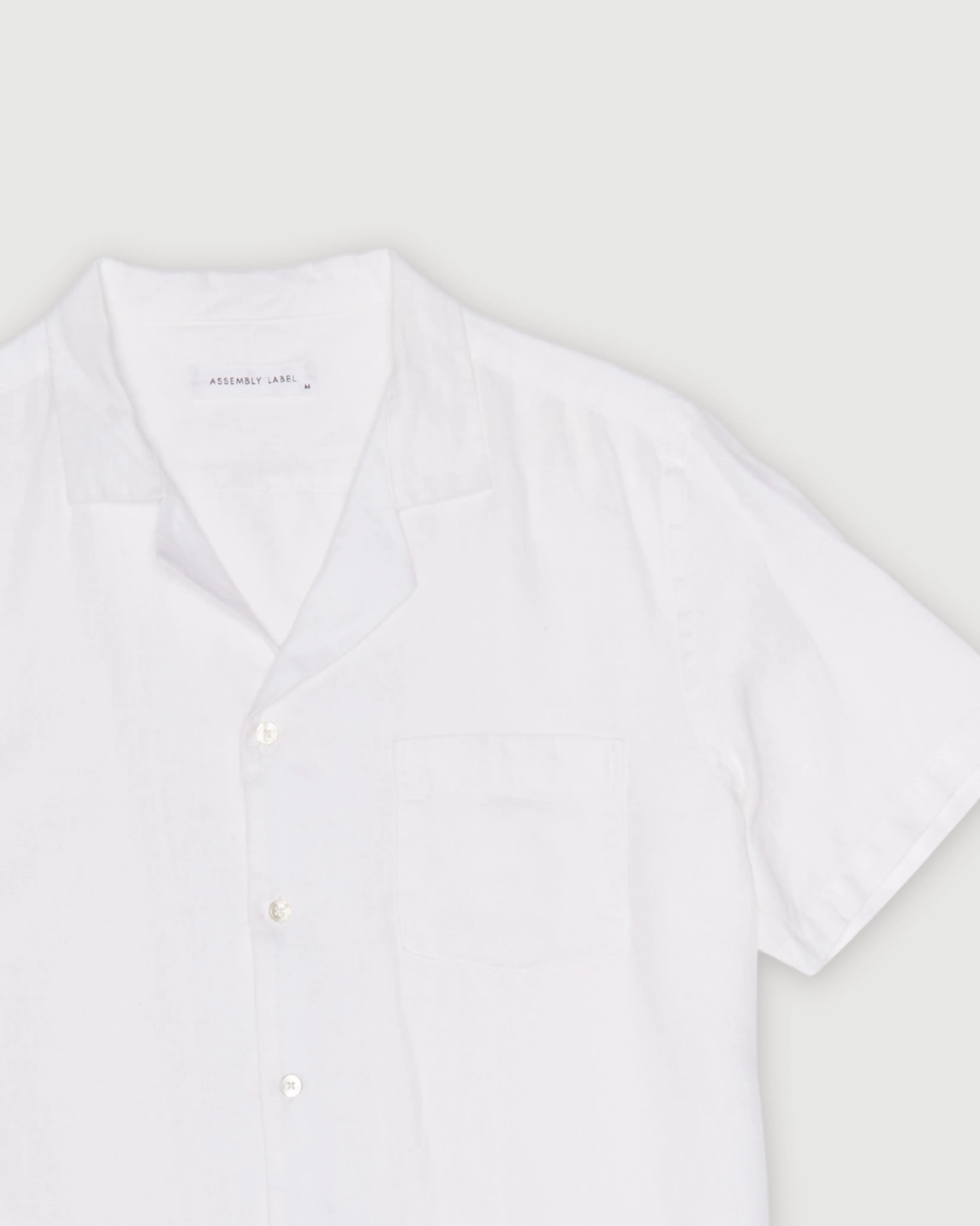 Re-Worn Mens Linen Shirt sold by Assembly Label product image thumbnail 2