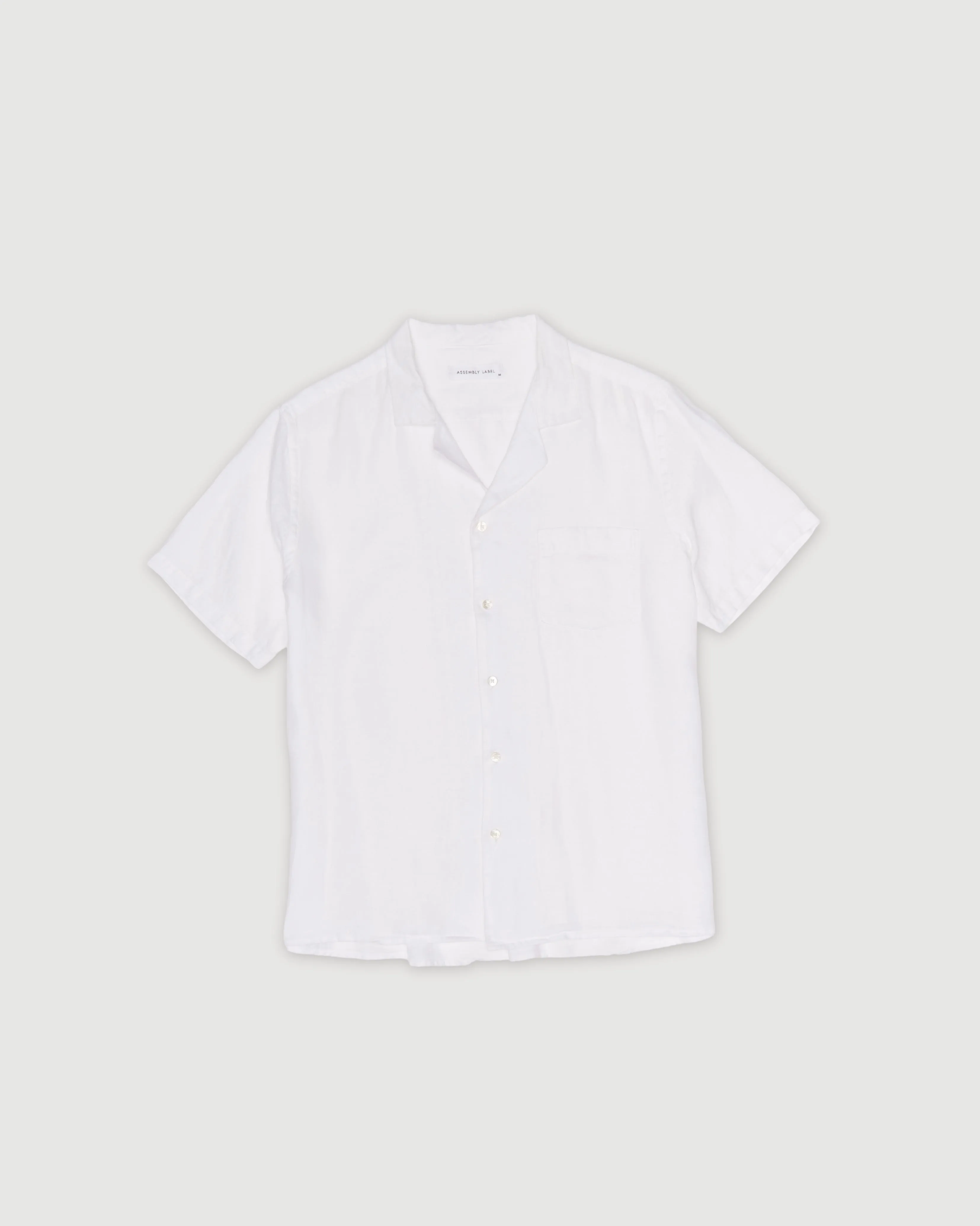 Re-Worn Mens Linen Shirt sold by Assembly Label