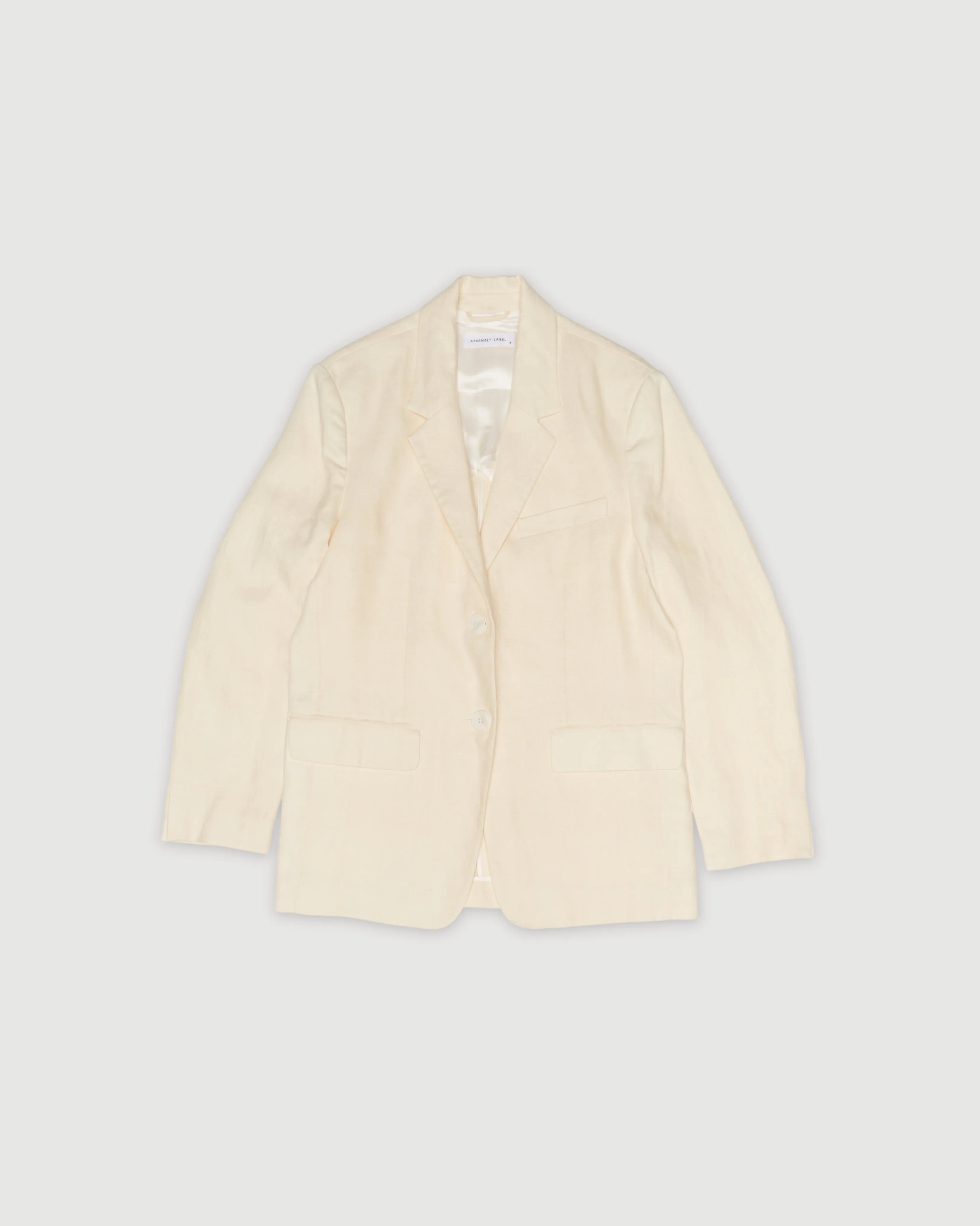 Re-Worn Linen Textured Jacket sold by Assembly Label