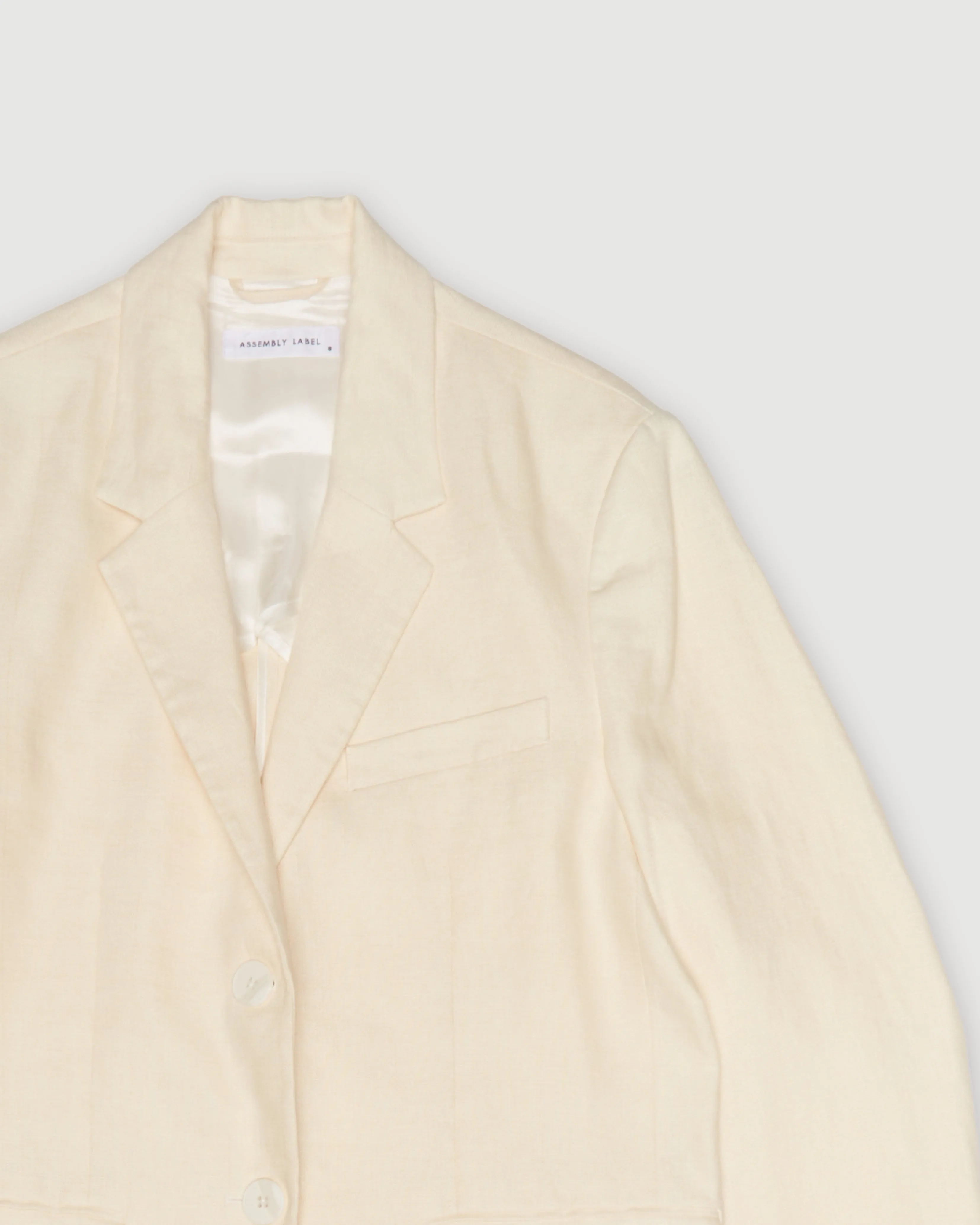 Re-Worn Linen Textured Jacket sold by Assembly Label product image thumbnail 2
