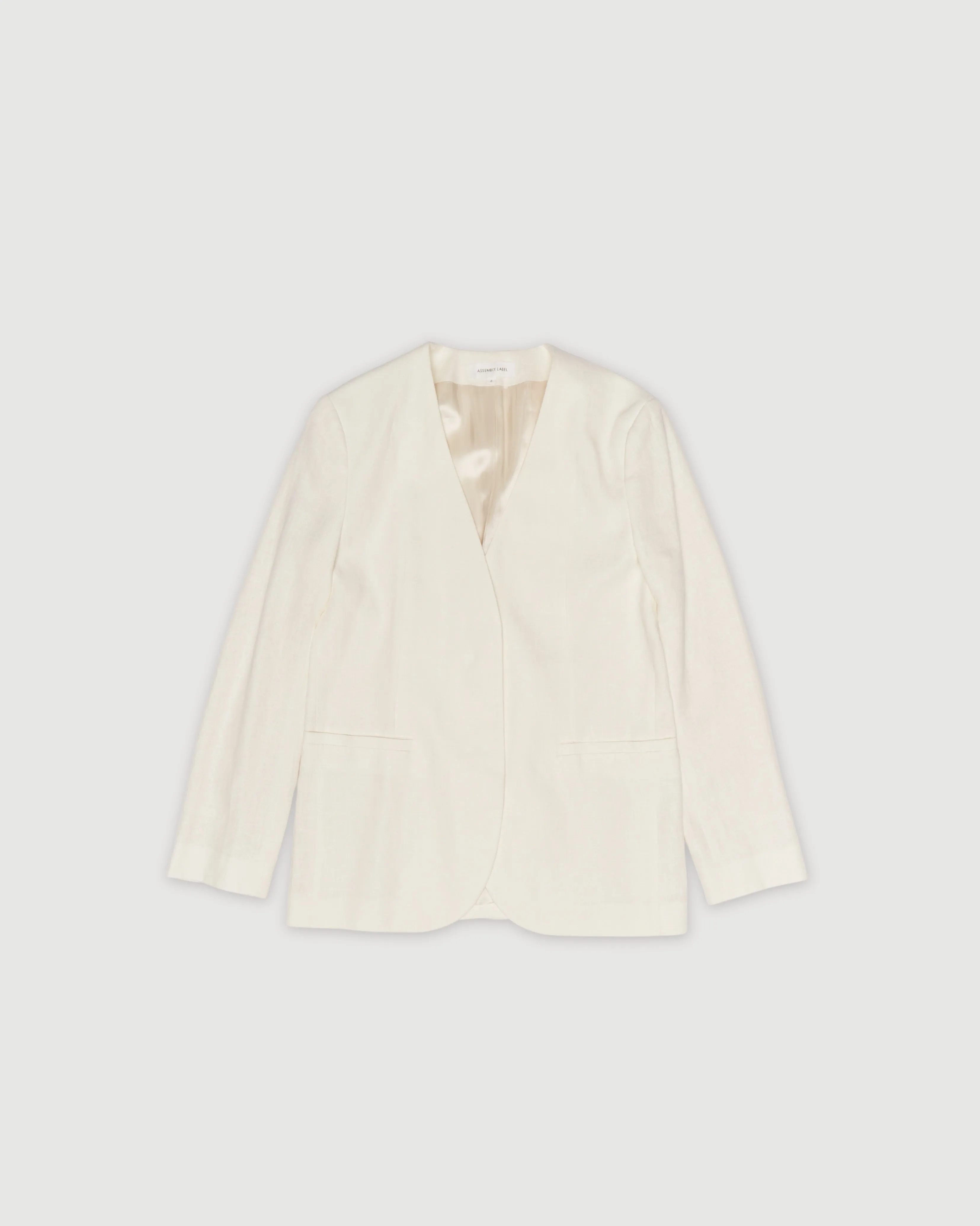 Re-Worn Linen Jacket sold by Assembly Label