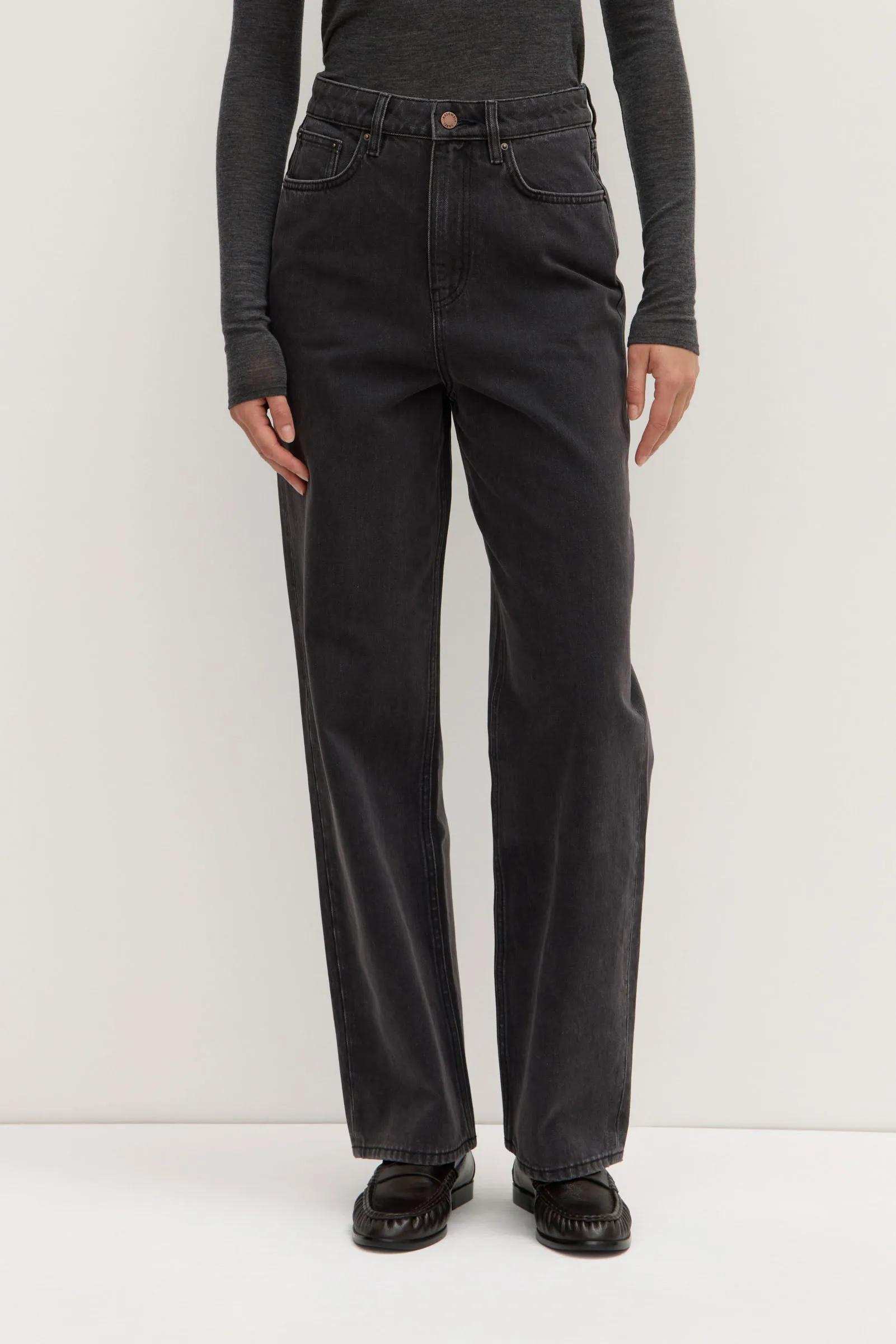 High Waist Straight Jean sold by Assembly Label product image thumbnail 2