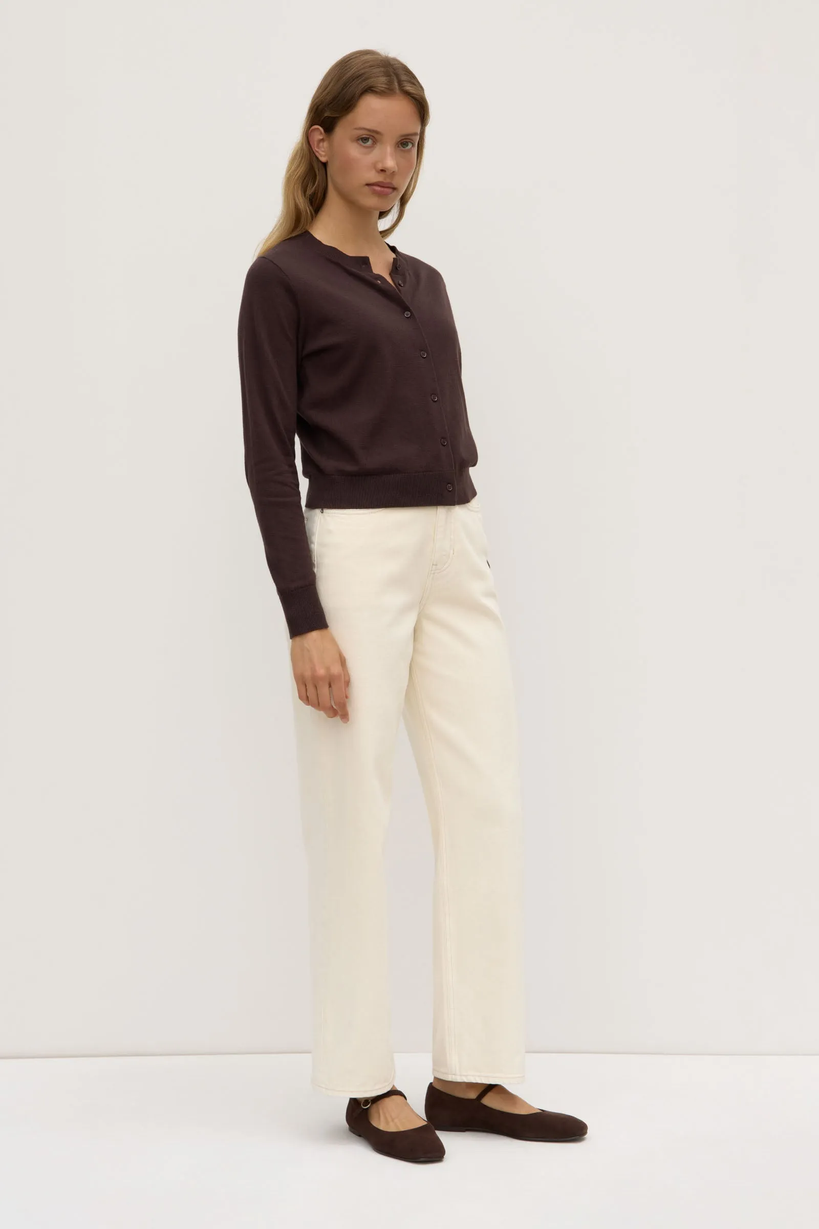 Semra Cotton Cashmere Cardigan sold by Assembly Label product image thumbnail 3