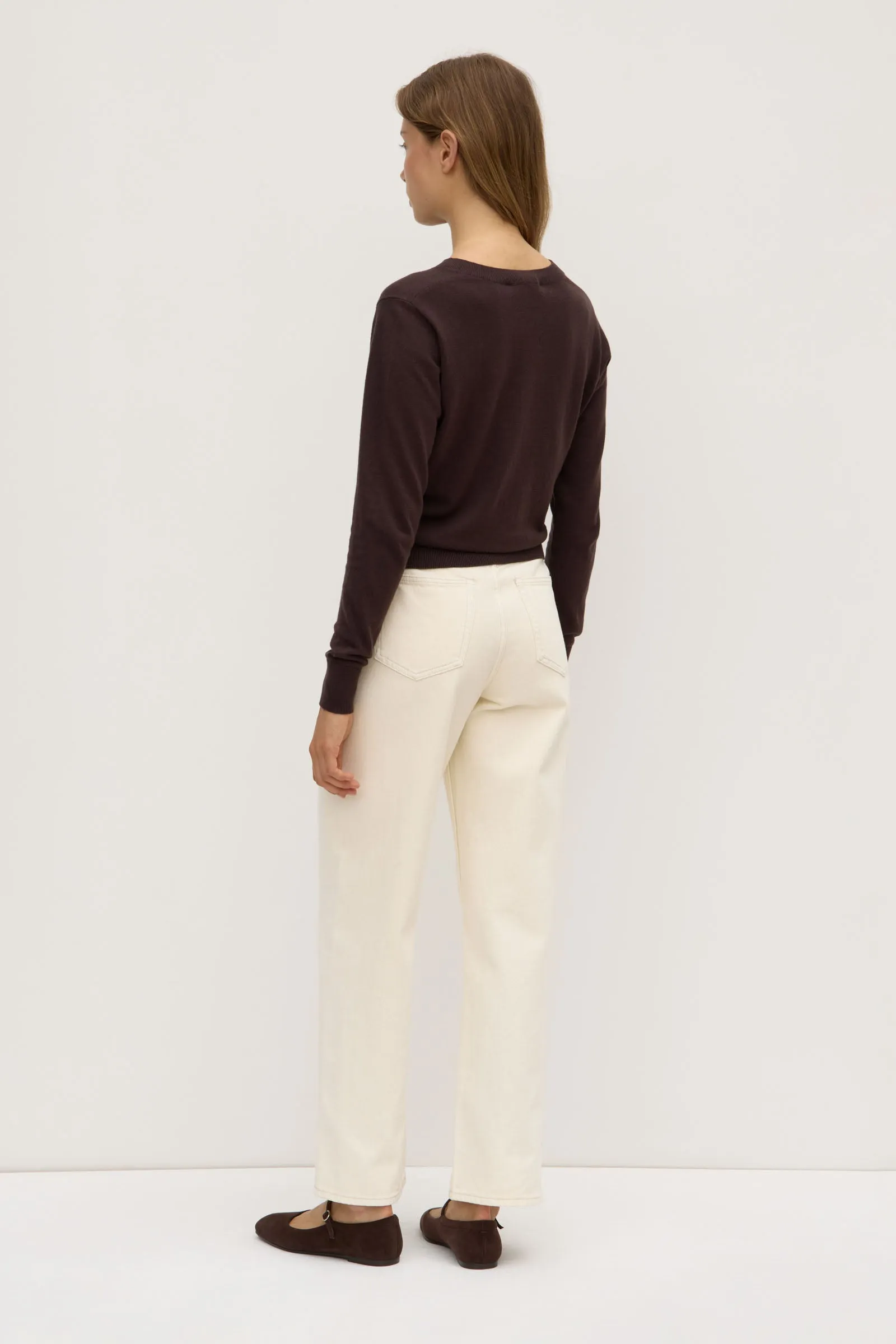 Semra Cotton Cashmere Cardigan sold by Assembly Label product image thumbnail 4