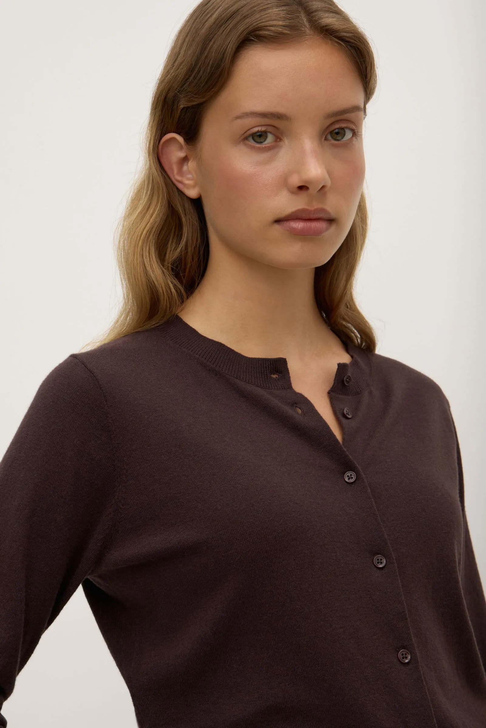 Semra Cotton Cashmere Cardigan sold by Assembly Label product image thumbnail 5