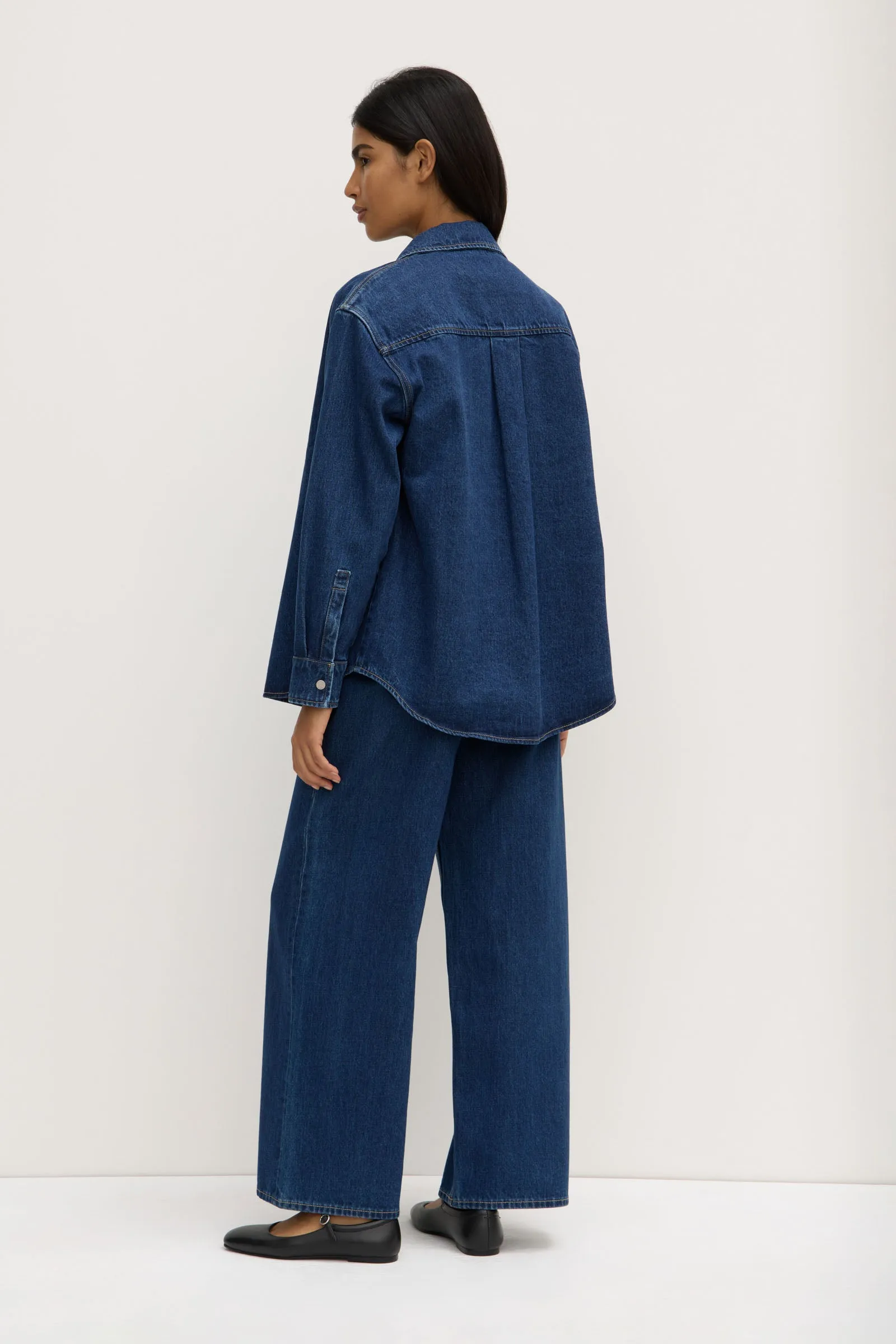 Rylee Denim Overshirt sold by Assembly Label product image thumbnail 4