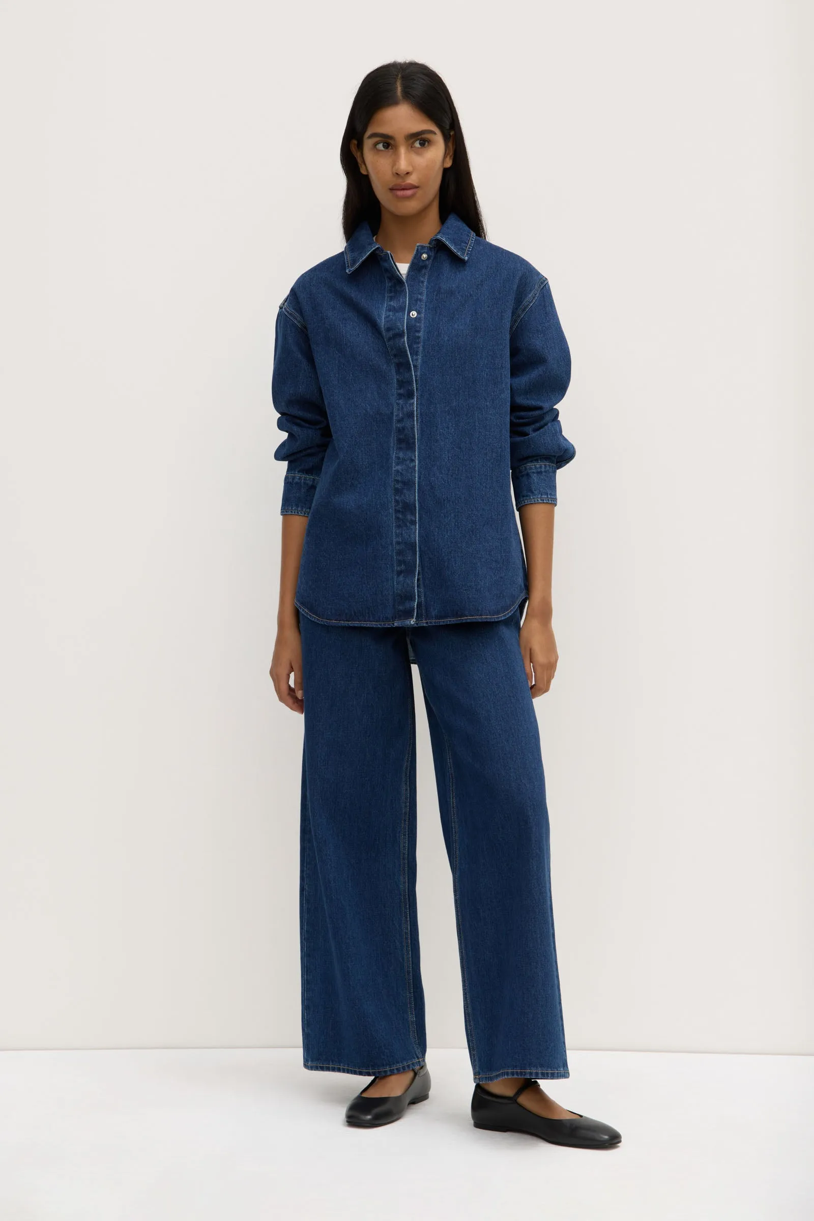 Rylee Denim Overshirt sold by Assembly Label product image thumbnail 2