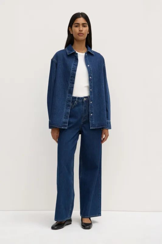 Rylee Denim Overshirt sold by Assembly Label