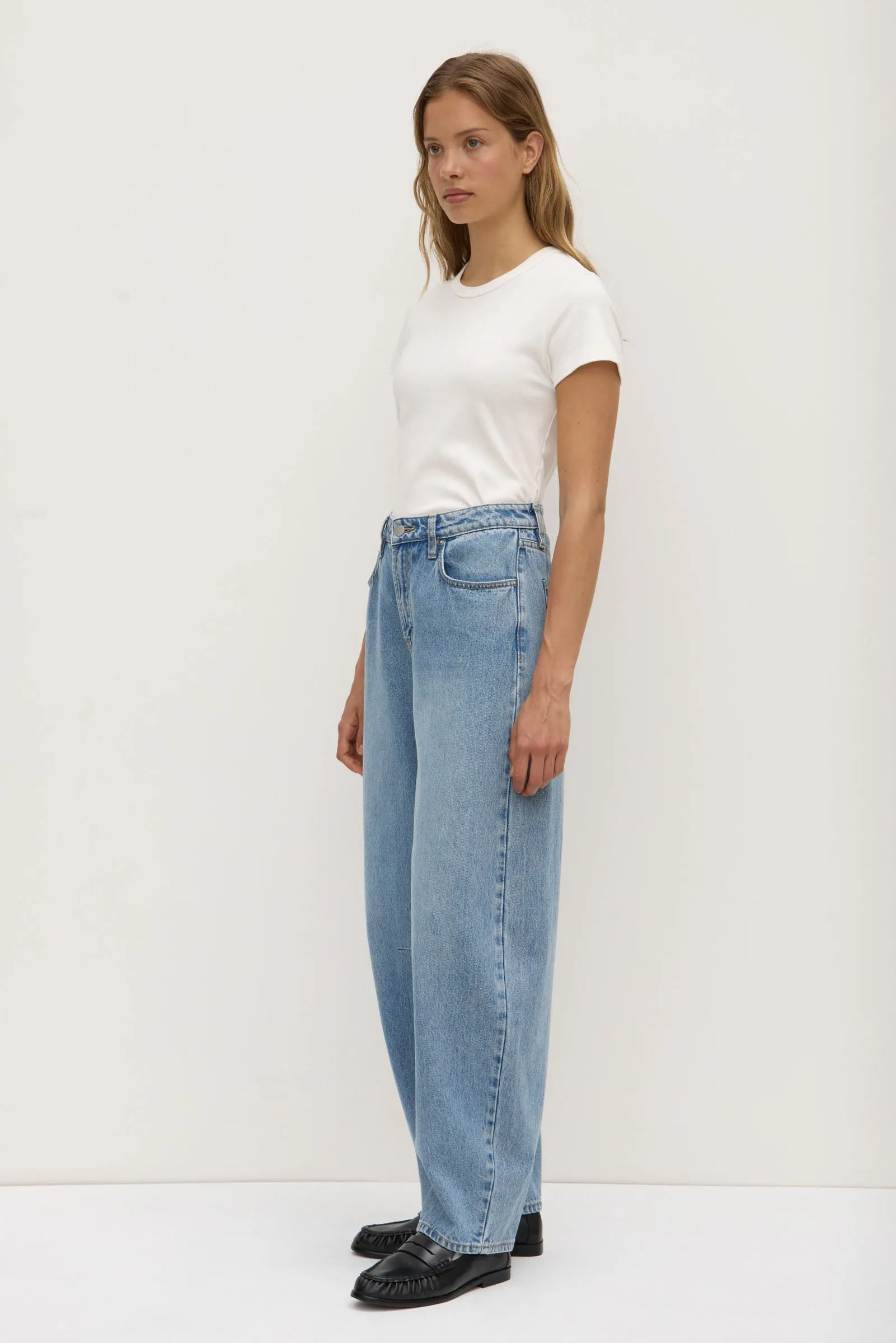 High Rise Barrel Jean sold by Assembly Label product image thumbnail 3