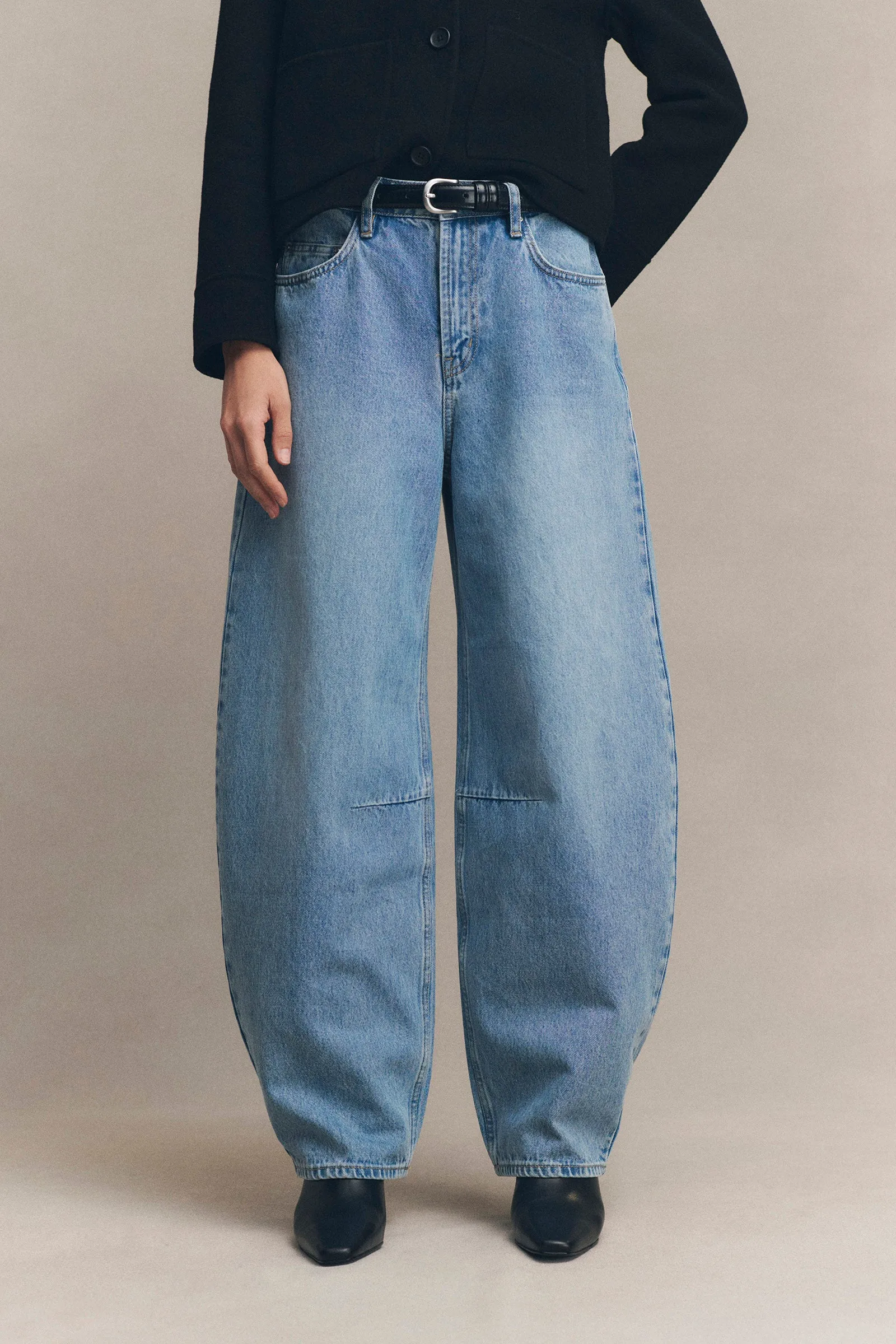 High Rise Barrel Jean sold by Assembly Label product image thumbnail 2