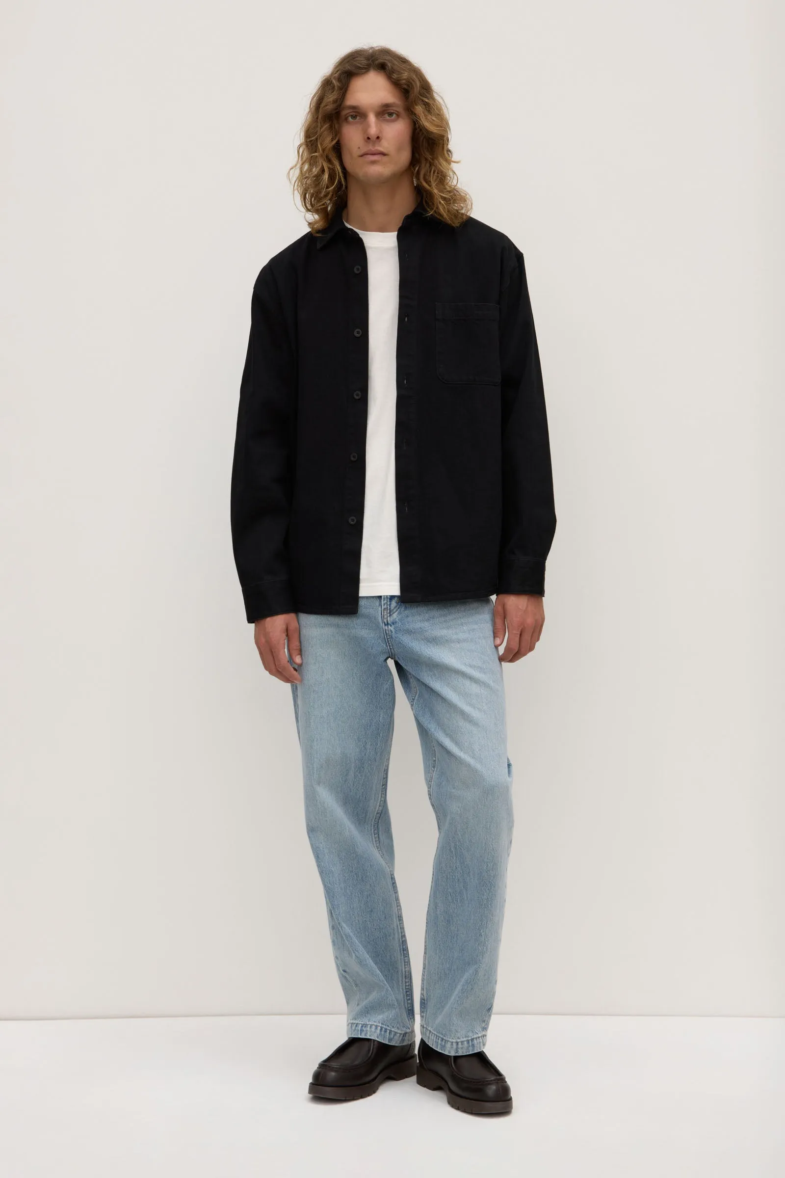 Denim Overshirt sold by Assembly Label