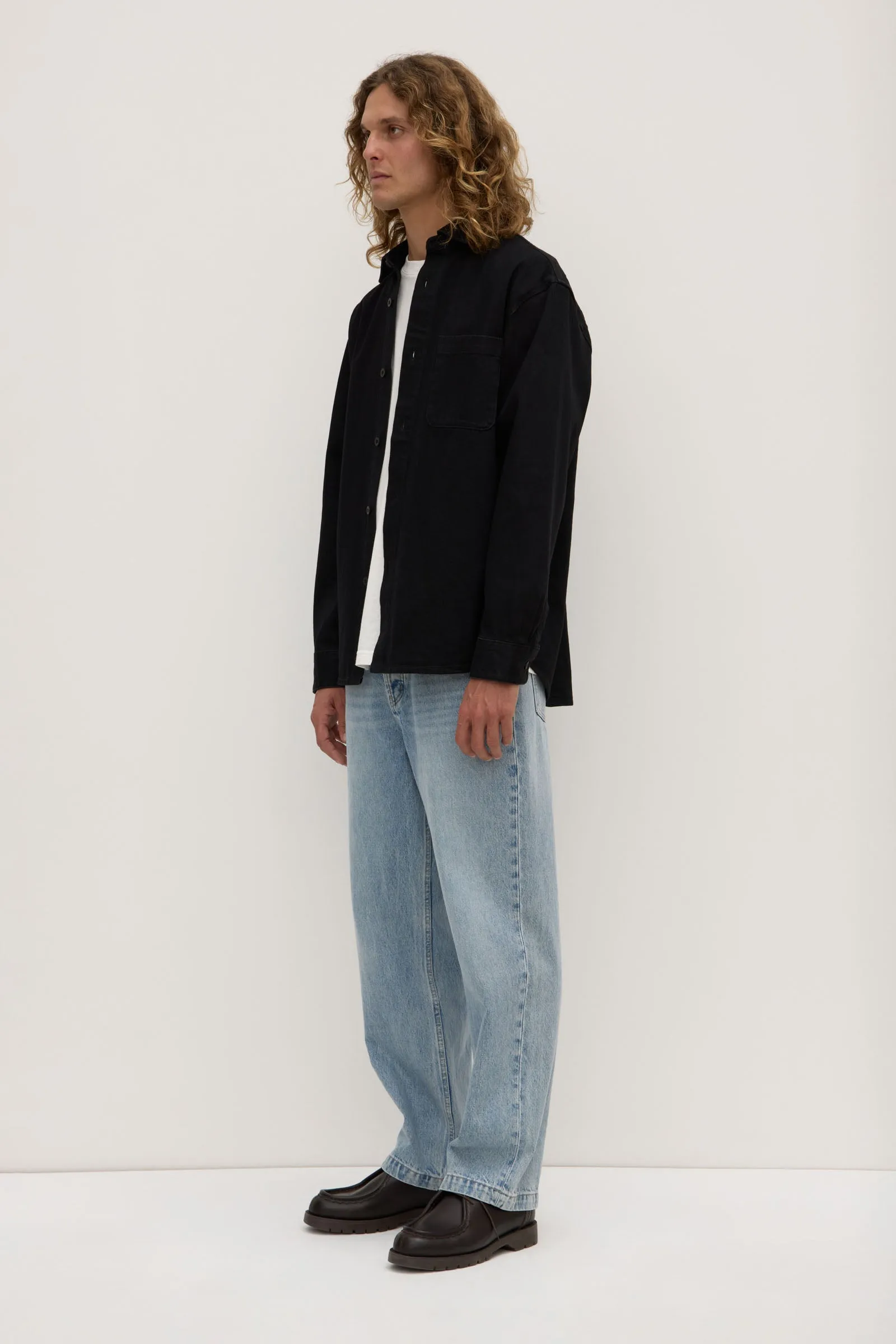 Denim Overshirt sold by Assembly Label product image thumbnail 2