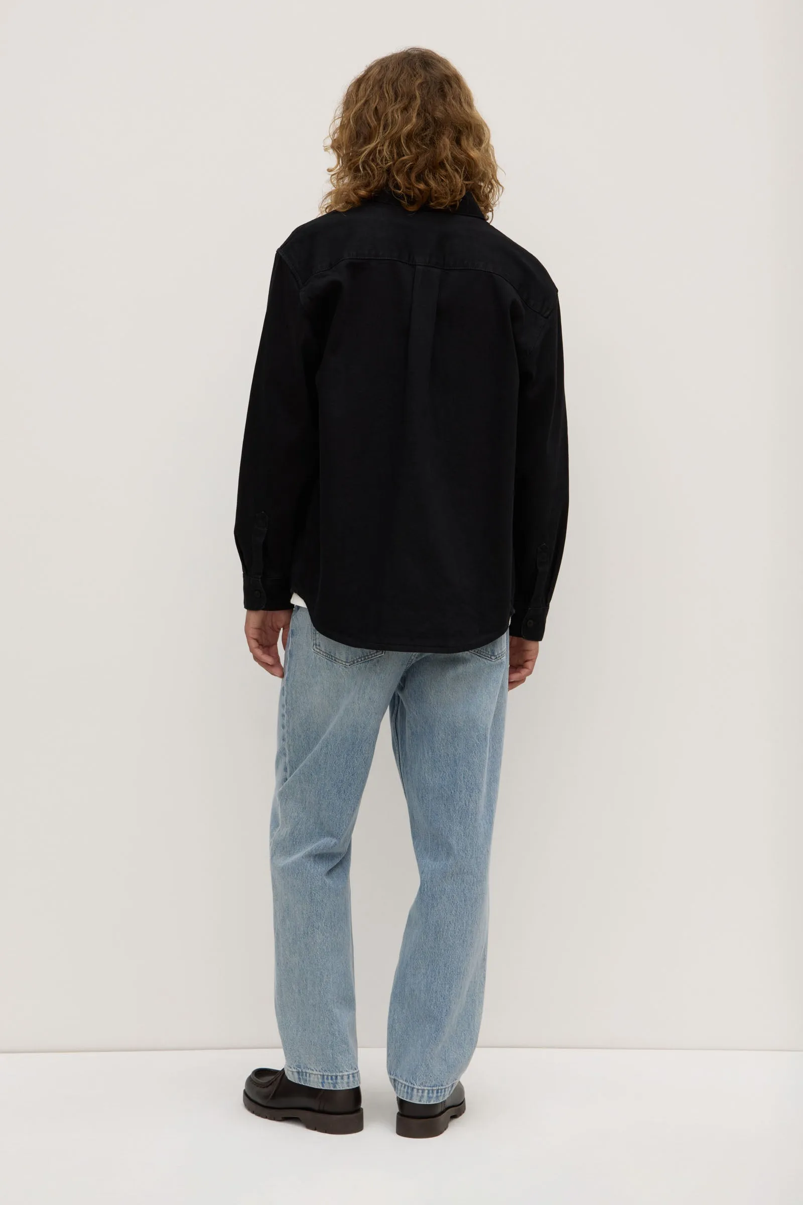 Denim Overshirt sold by Assembly Label product image thumbnail 3