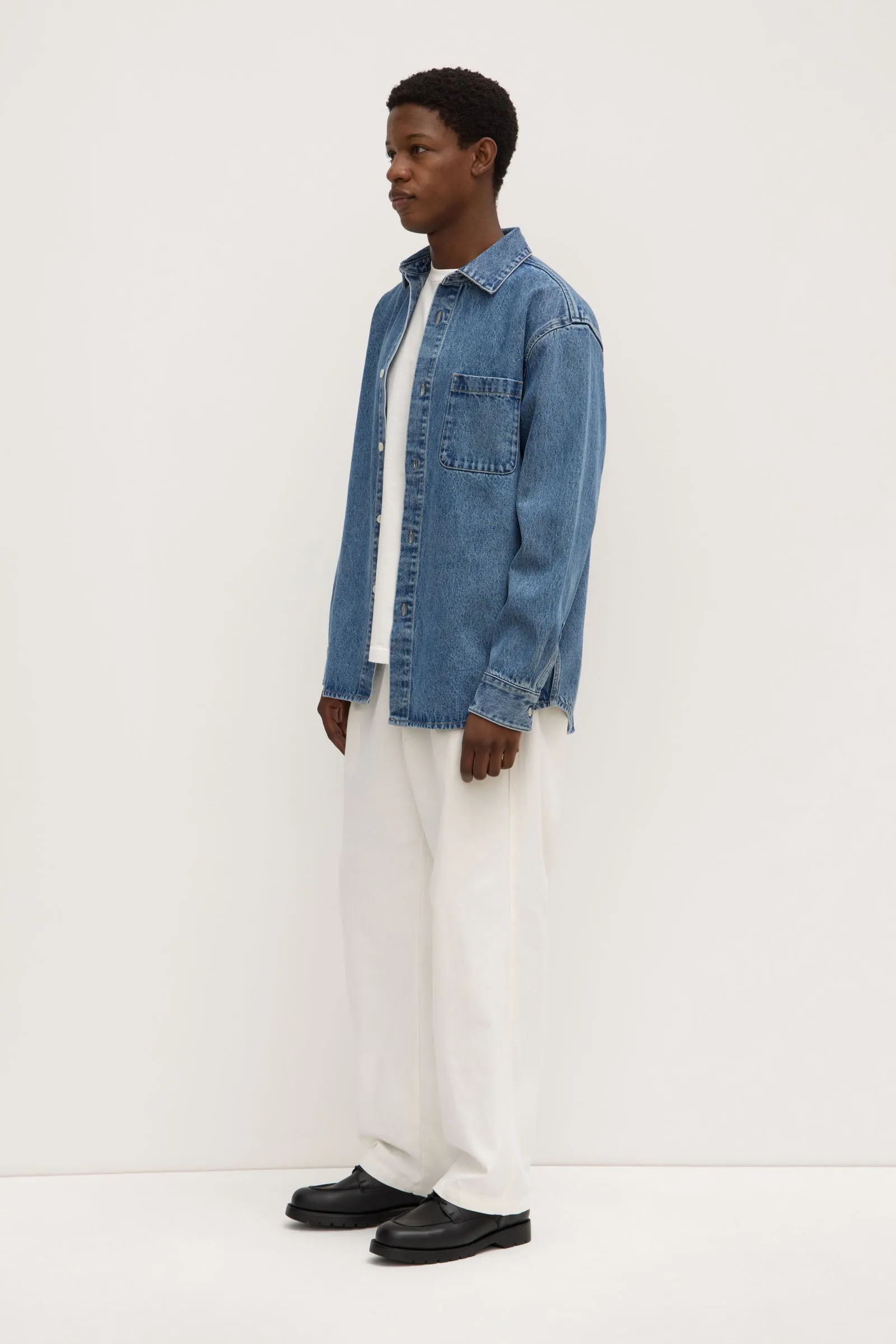 Denim Overshirt sold by Assembly Label product image thumbnail 3