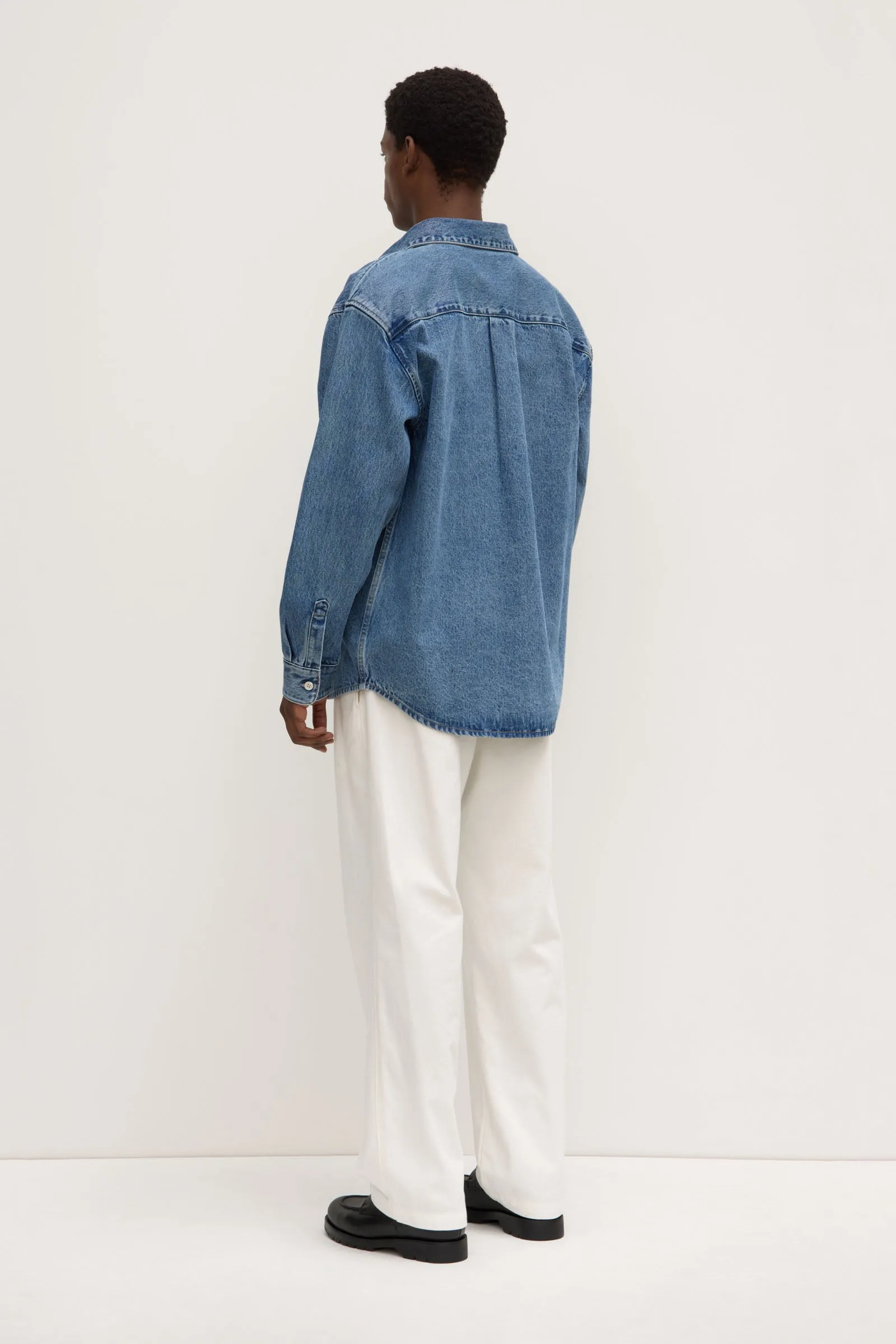 Denim Overshirt sold by Assembly Label product image thumbnail 4