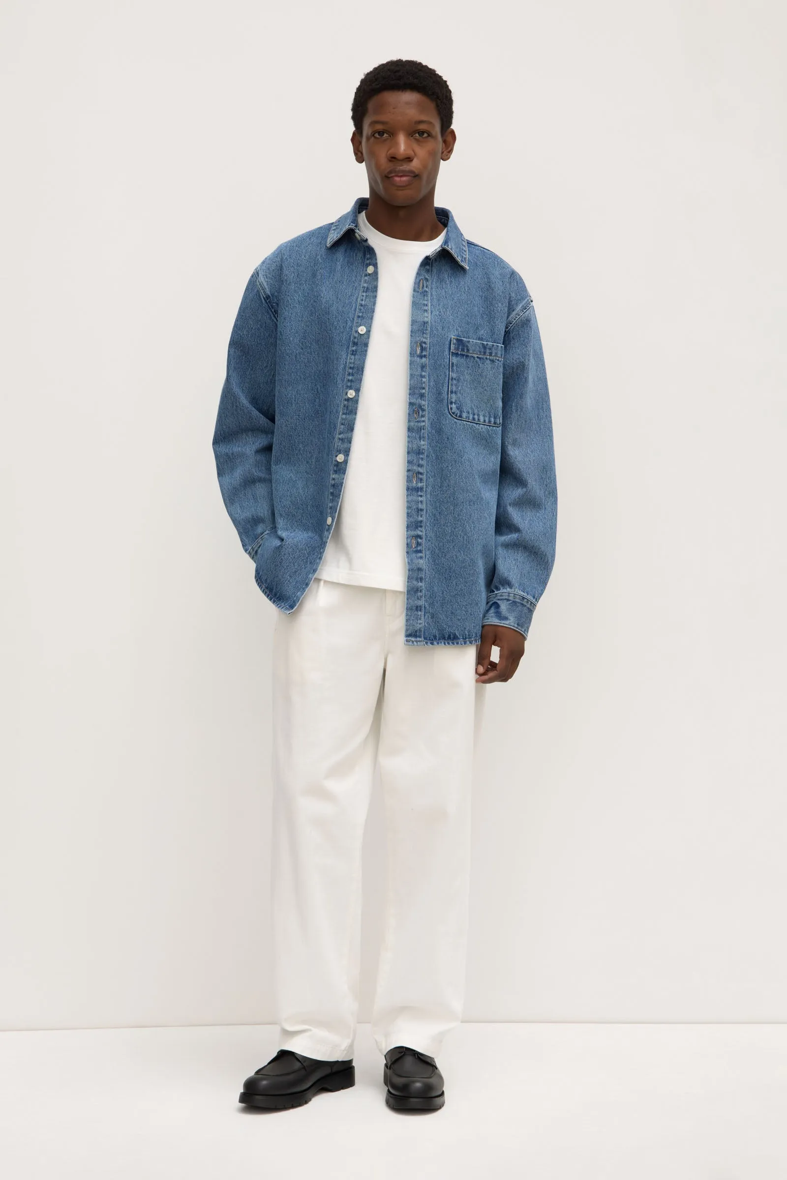 Denim Overshirt sold by Assembly Label