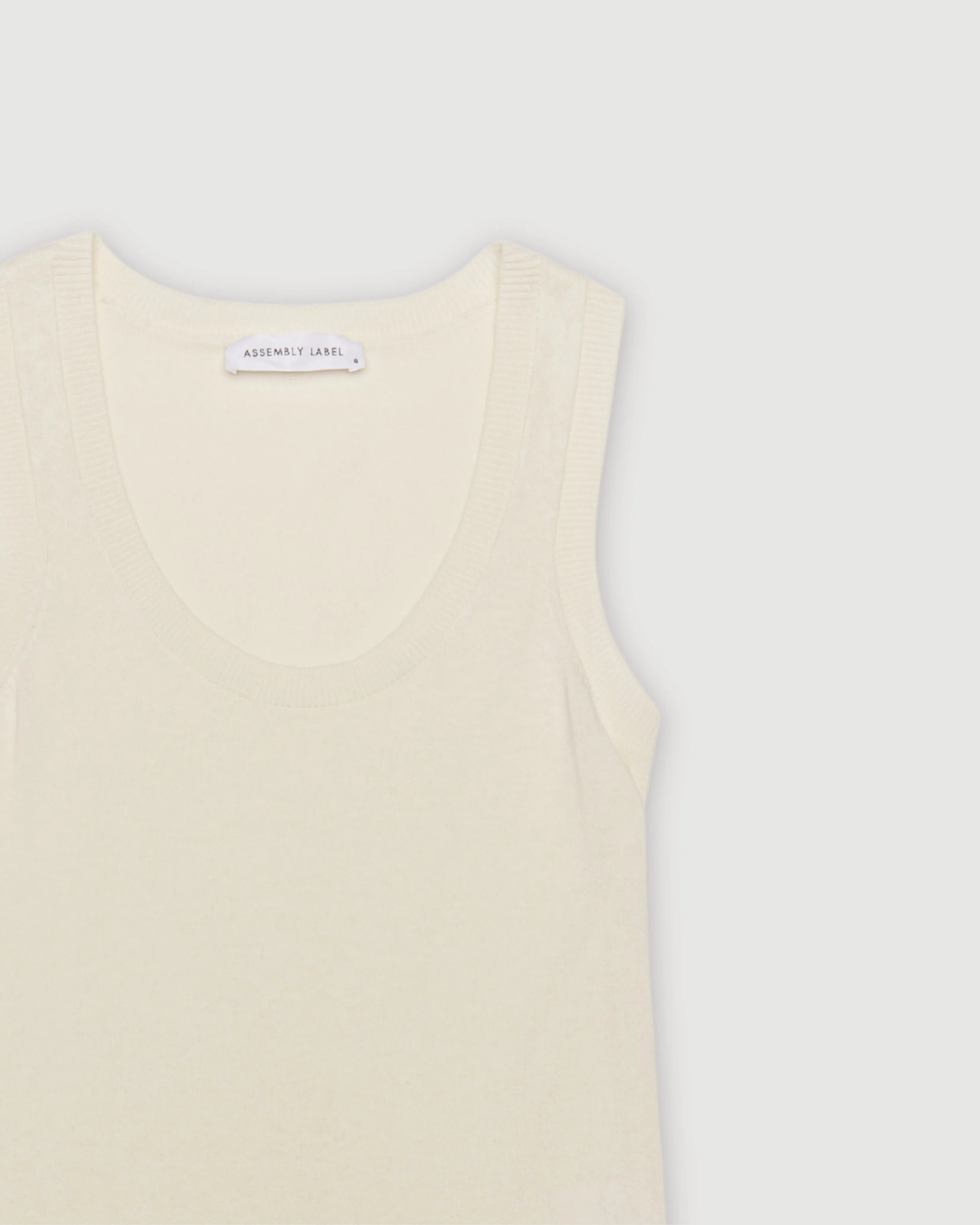 Re-Worn Womens Linen Blend Tank sold by Assembly Label product image thumbnail 2