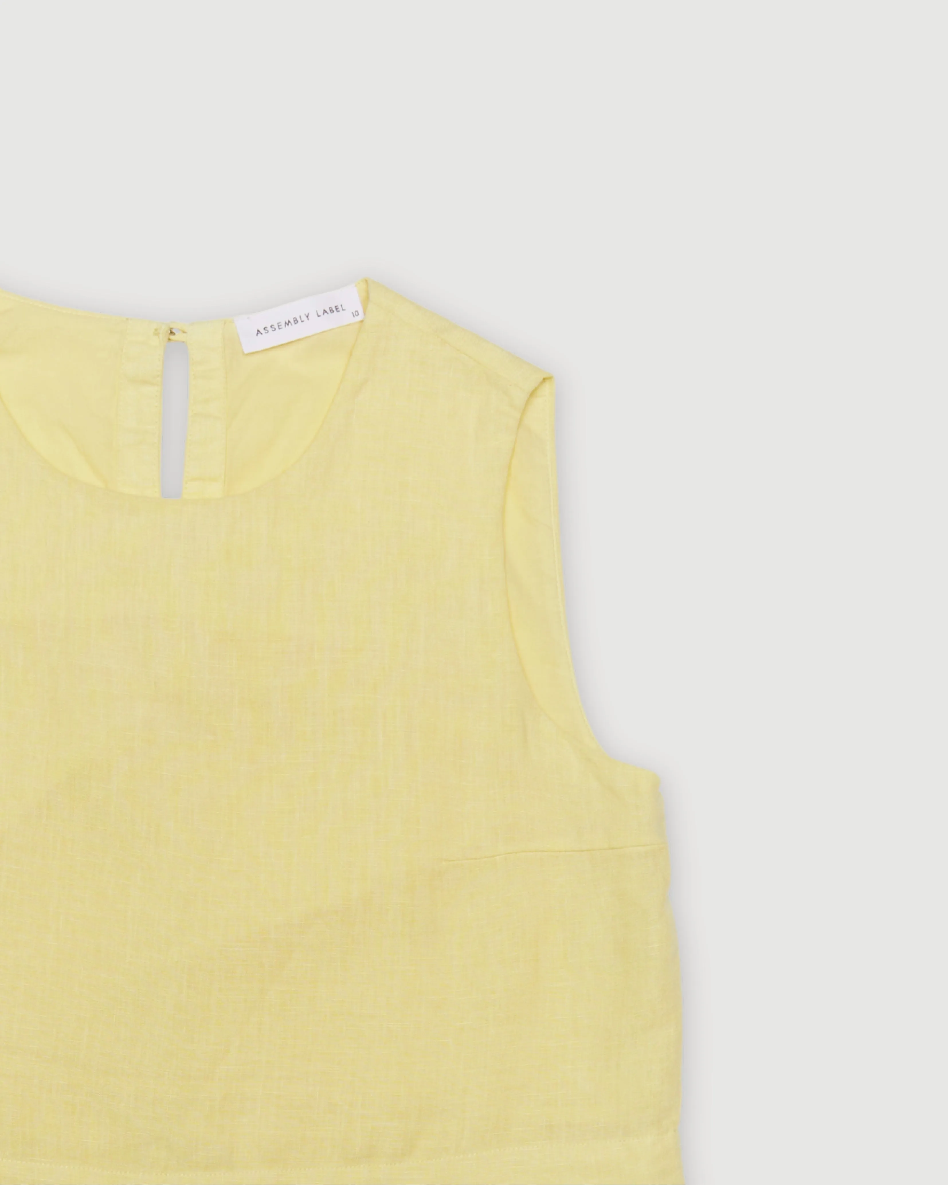 Re-Worn Womens Linen Tank sold by Assembly Label product image thumbnail 2