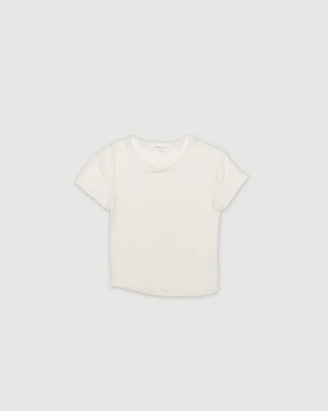 Re-Worn Womens Linen Textured Tee sold by Assembly Label