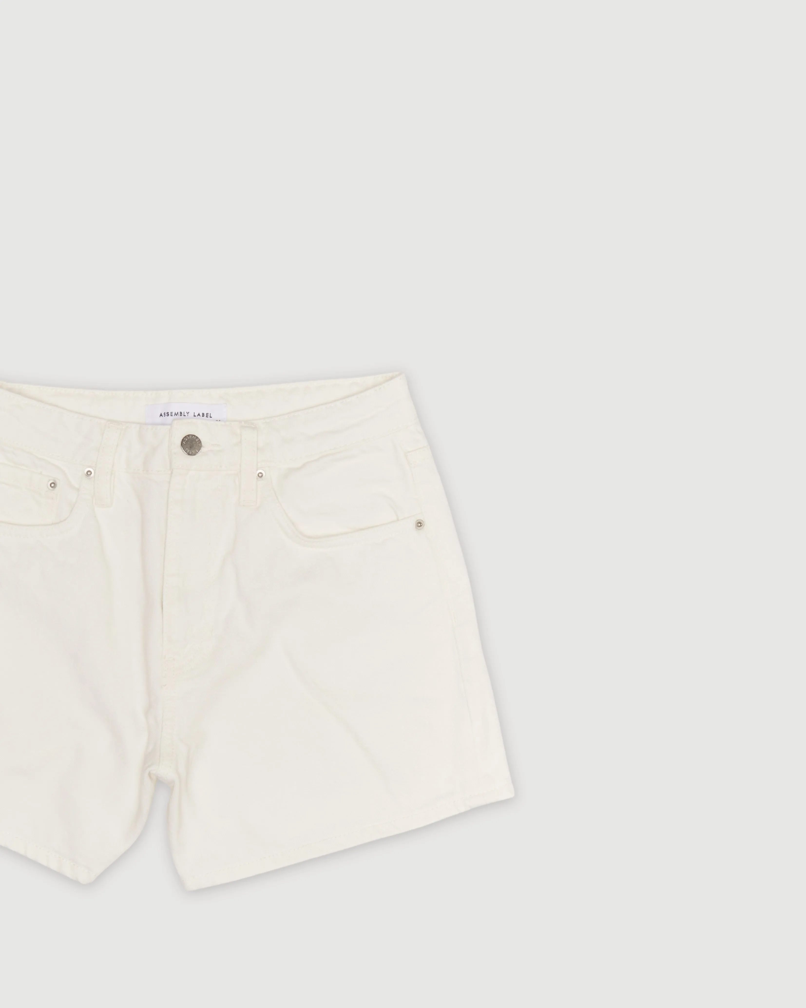 Re-Worn Womens Cotton Denim Short sold by Assembly Label product image thumbnail 2