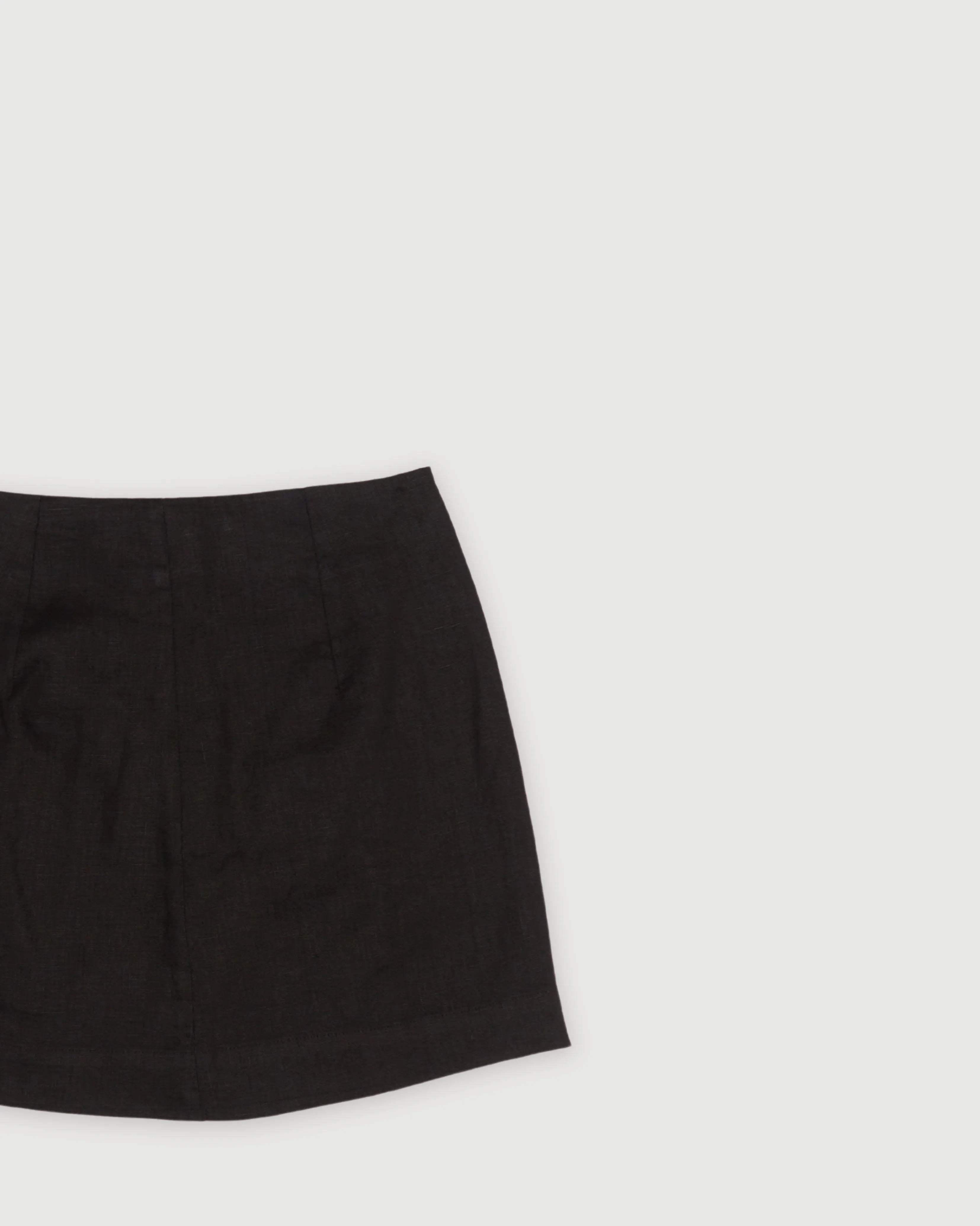 Re-Worn Womens Linen Mini Skirt sold by Assembly Label product image thumbnail 2