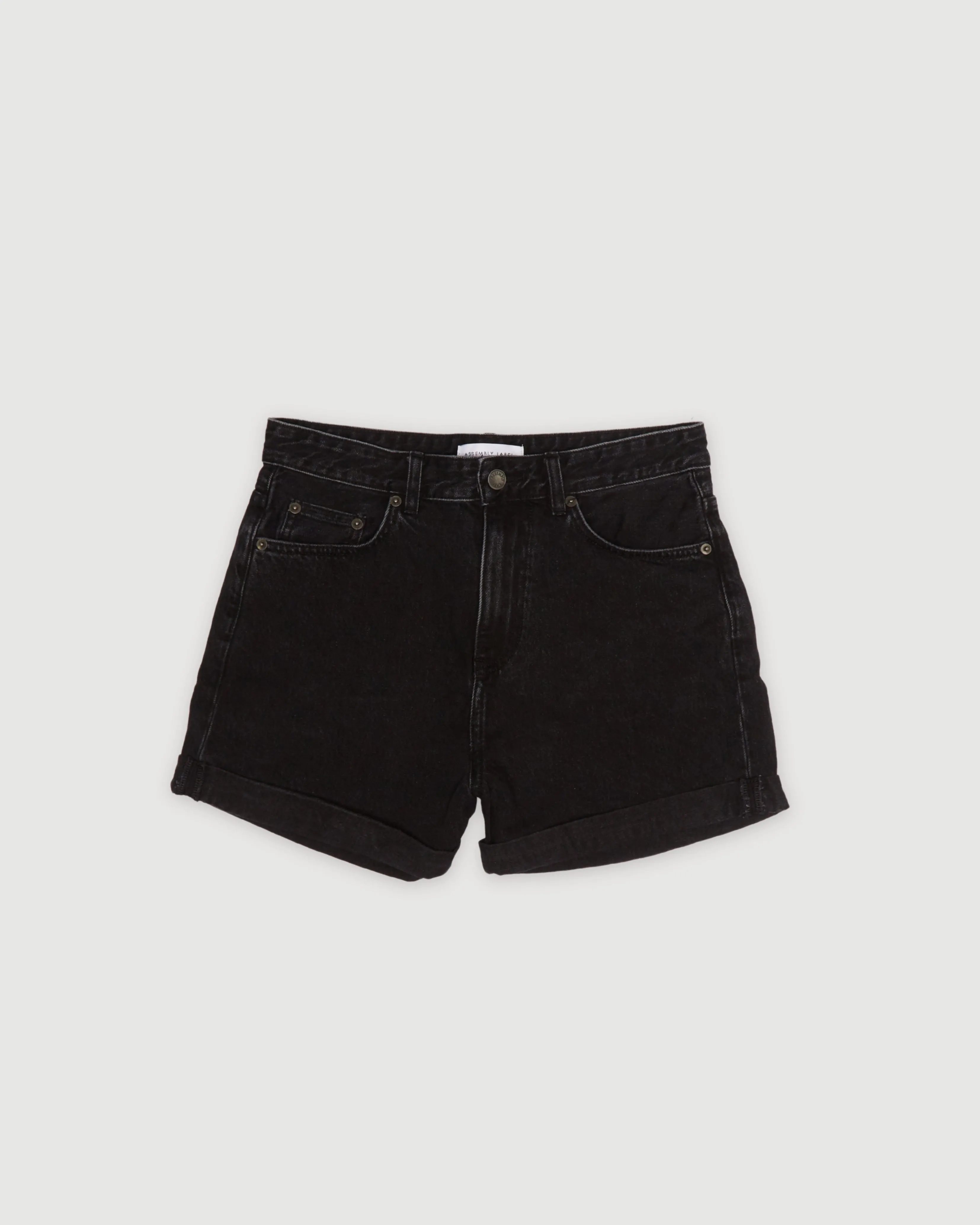 Re-Worn Cotton Denim Vintage Short sold by Assembly Label