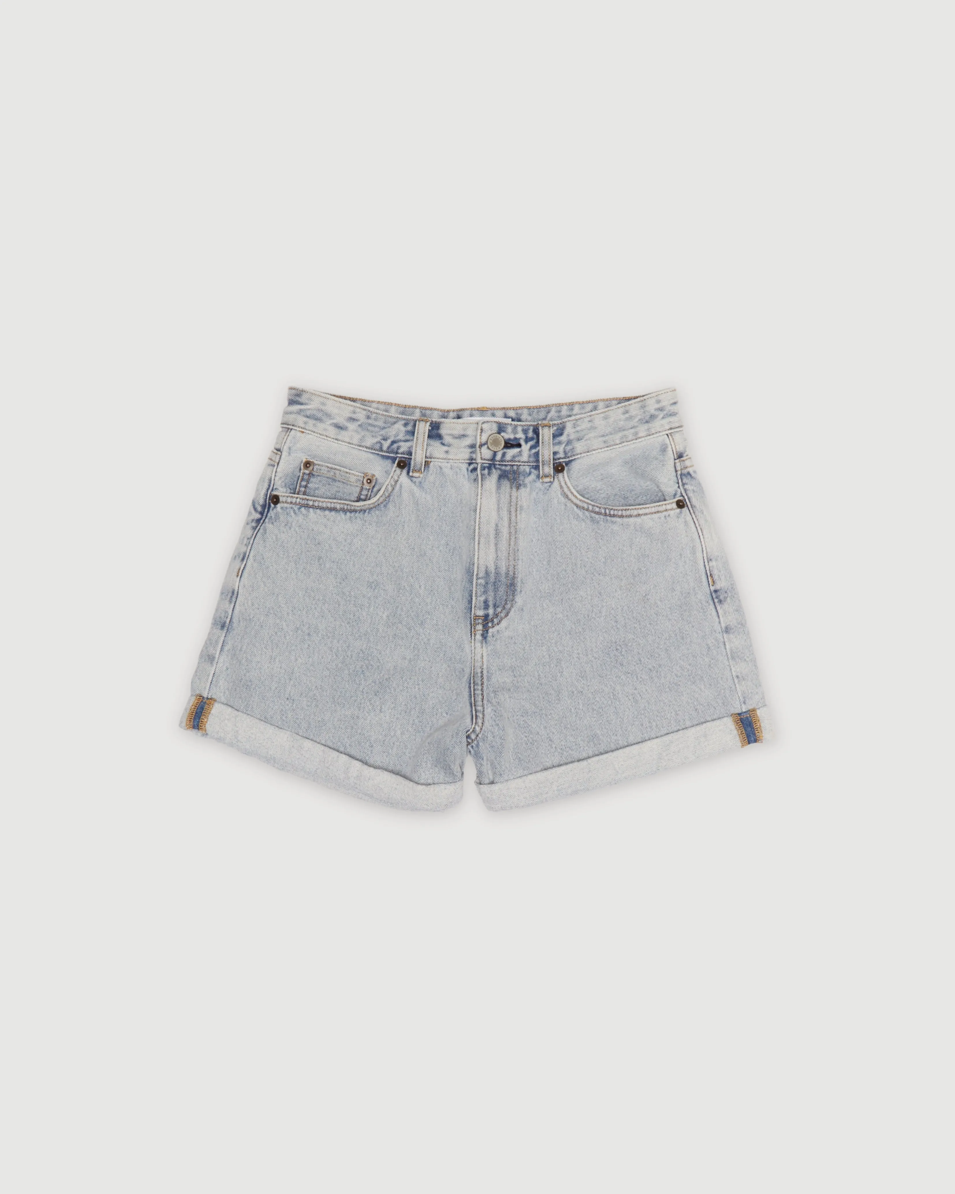 Re-Worn Cotton Denim Vintage Short sold by Assembly Label