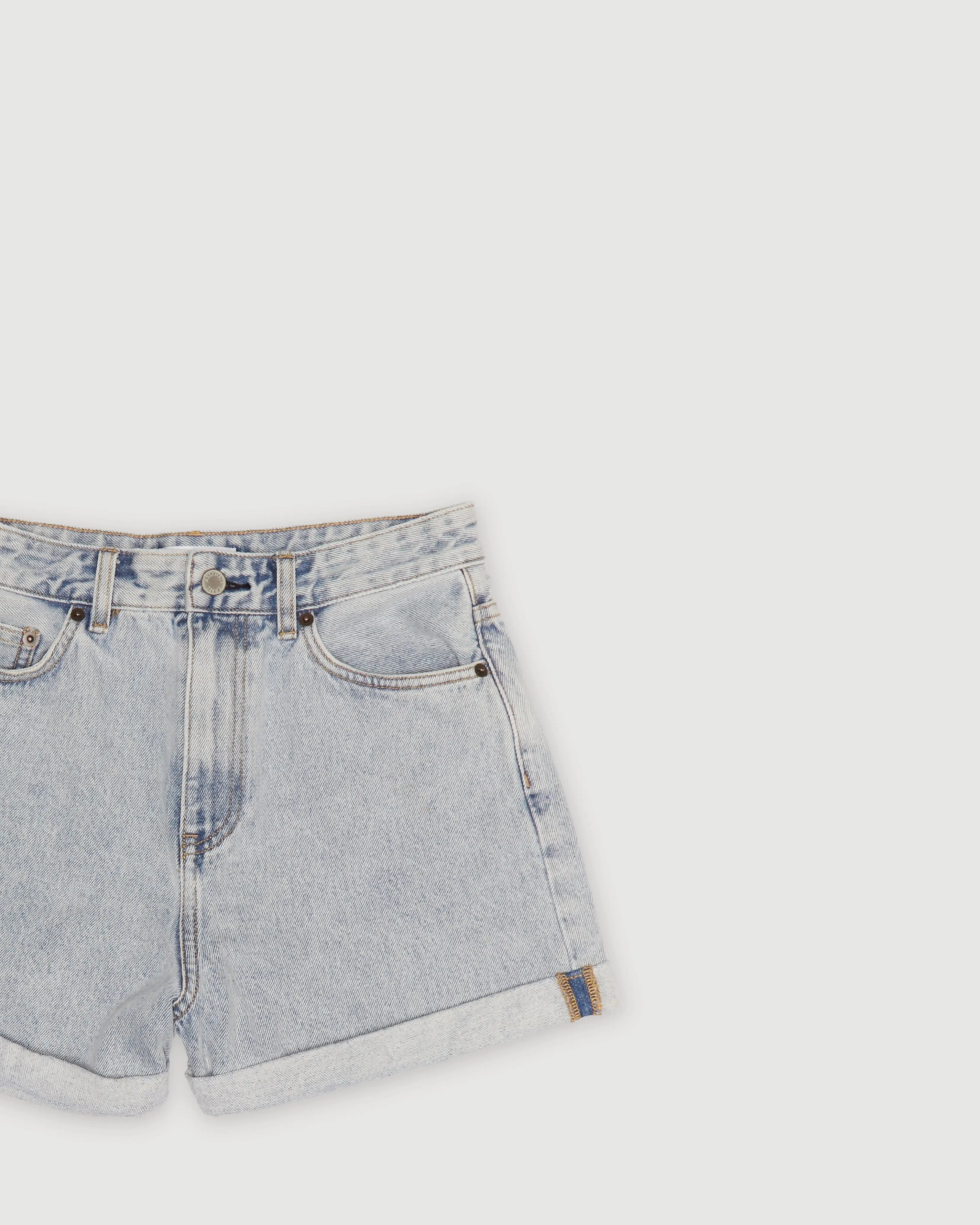 Re-Worn Cotton Denim Vintage Short sold by Assembly Label product image thumbnail 2