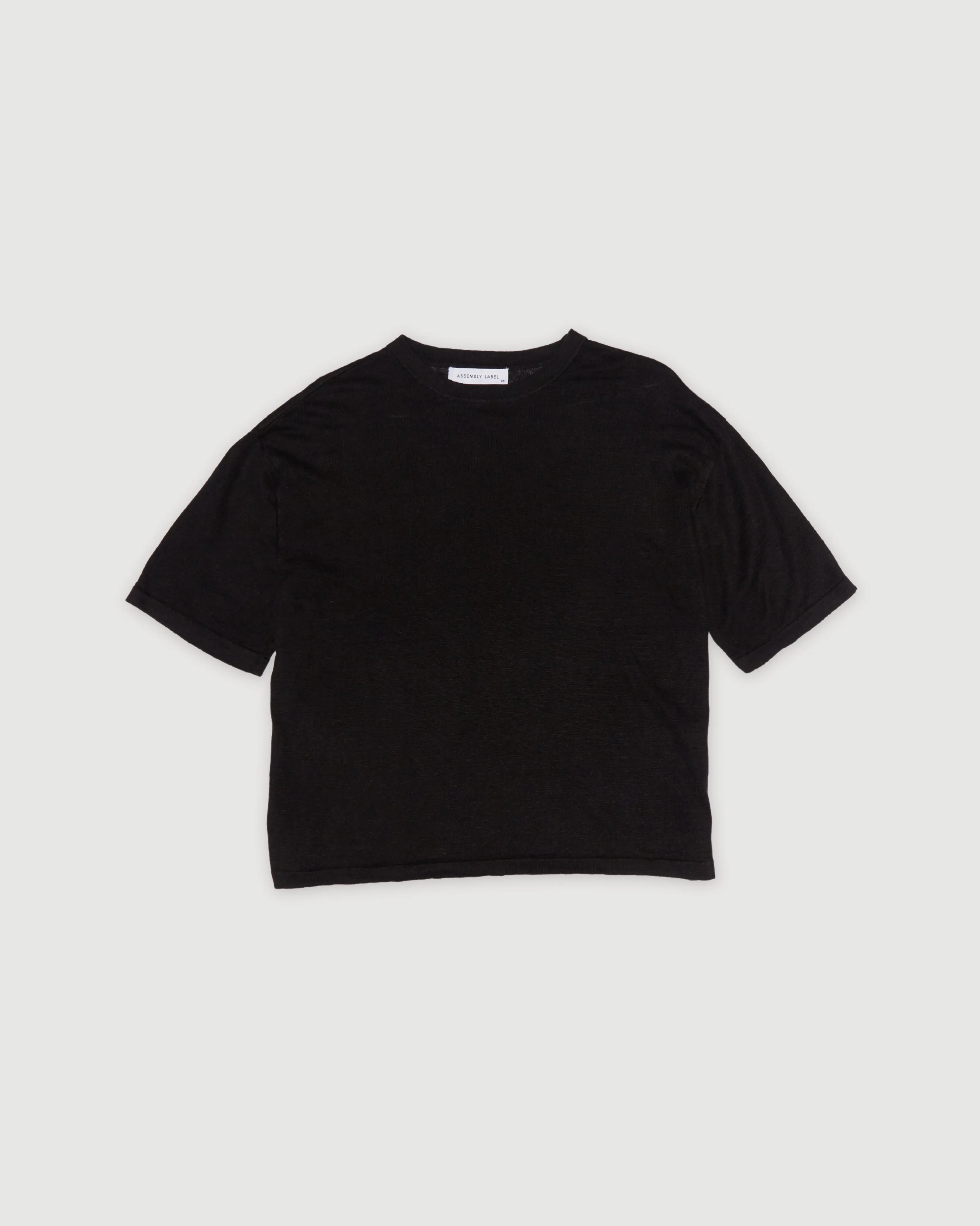 Re-Worn Mens Linen Textured Tee sold by Assembly Label