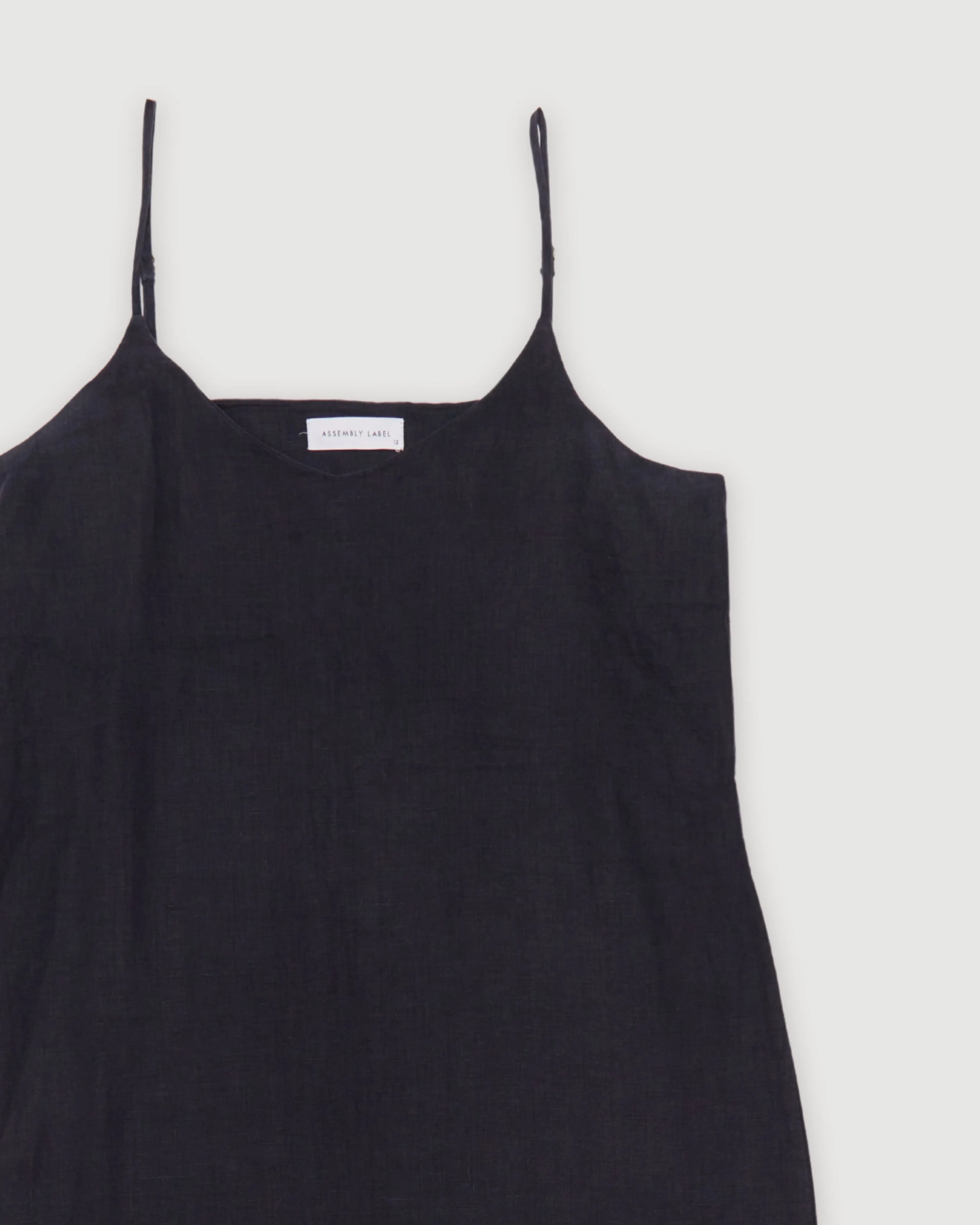 Re-Worn Womens Linen Textured Slip Dress sold by Assembly Label product image thumbnail 2