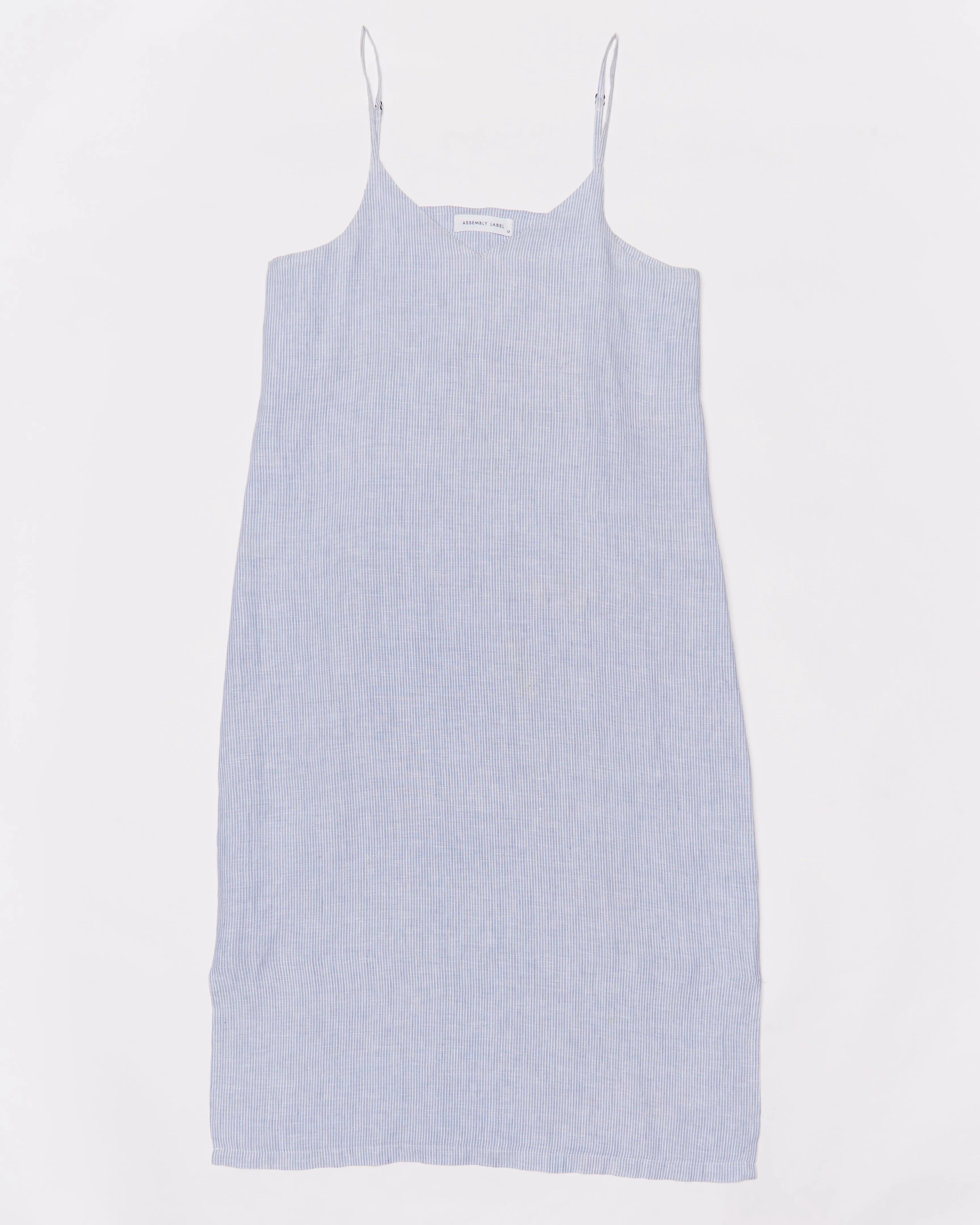 Re-Worn Womens Linen Stripe Slip Dress sold by Assembly Label