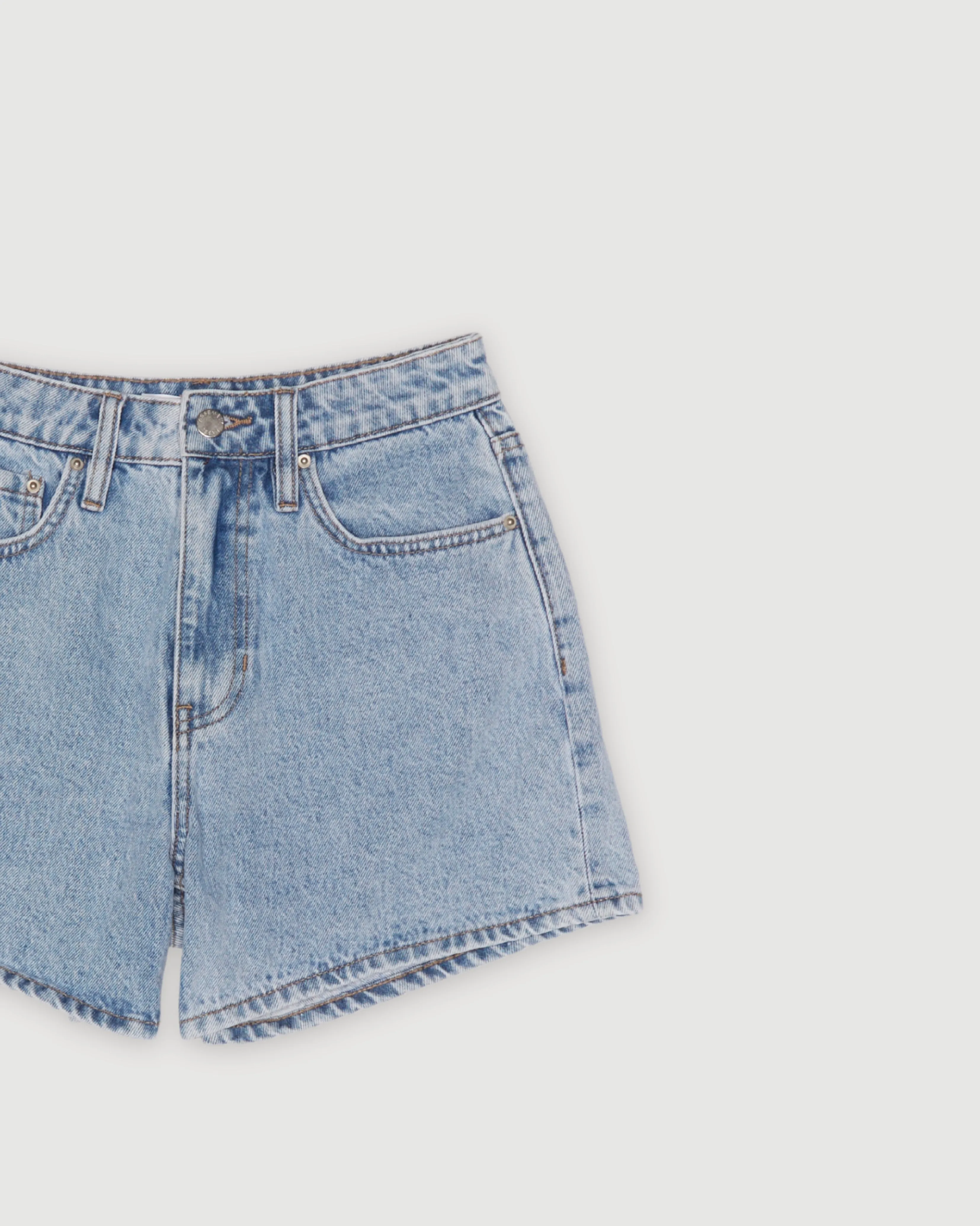 Re-Worn Womens Cotton Denim Vintage Short sold by Assembly Label product image thumbnail 2
