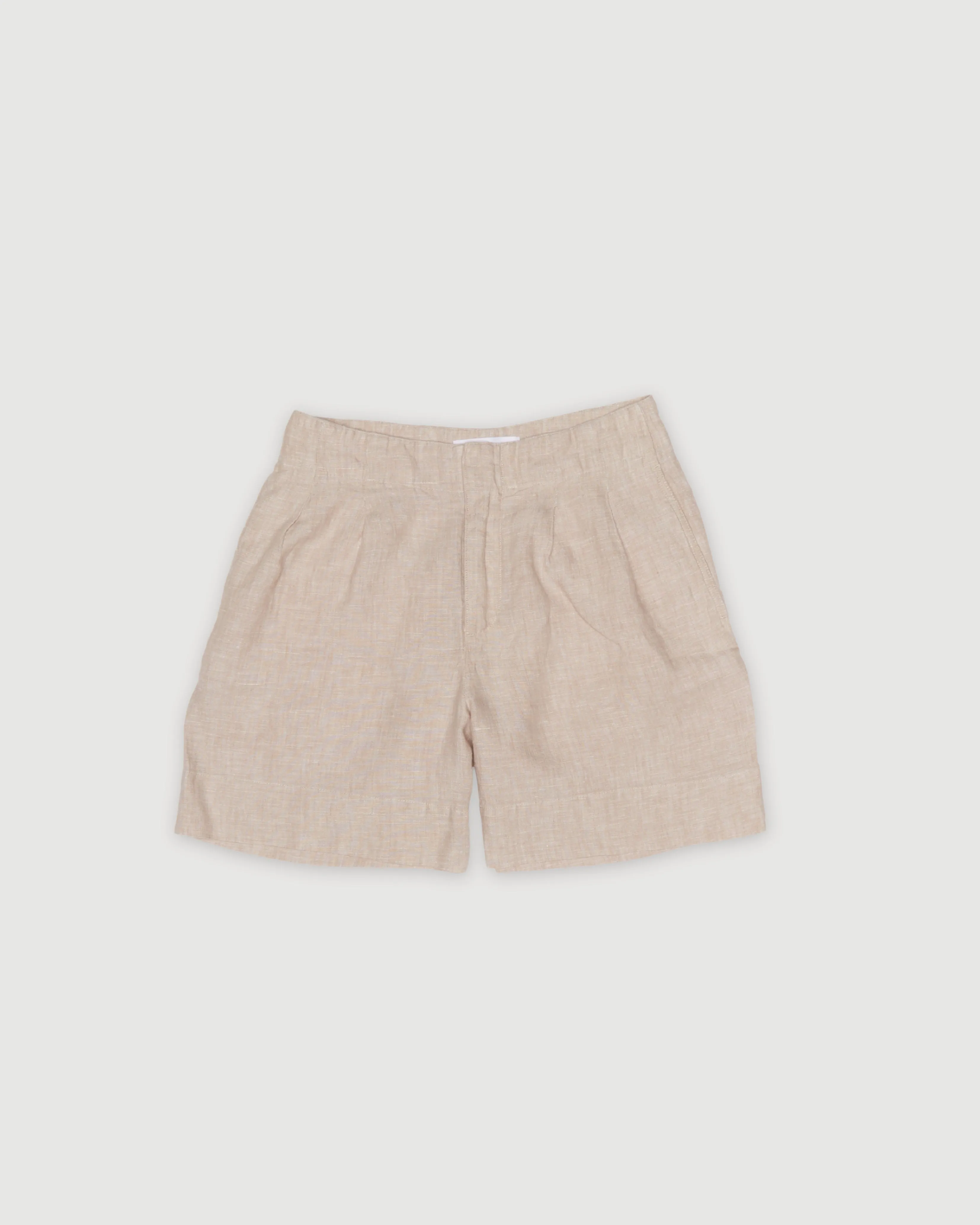 Re-Worn Womens Linen Textured Relaxed Short sold by Assembly Label