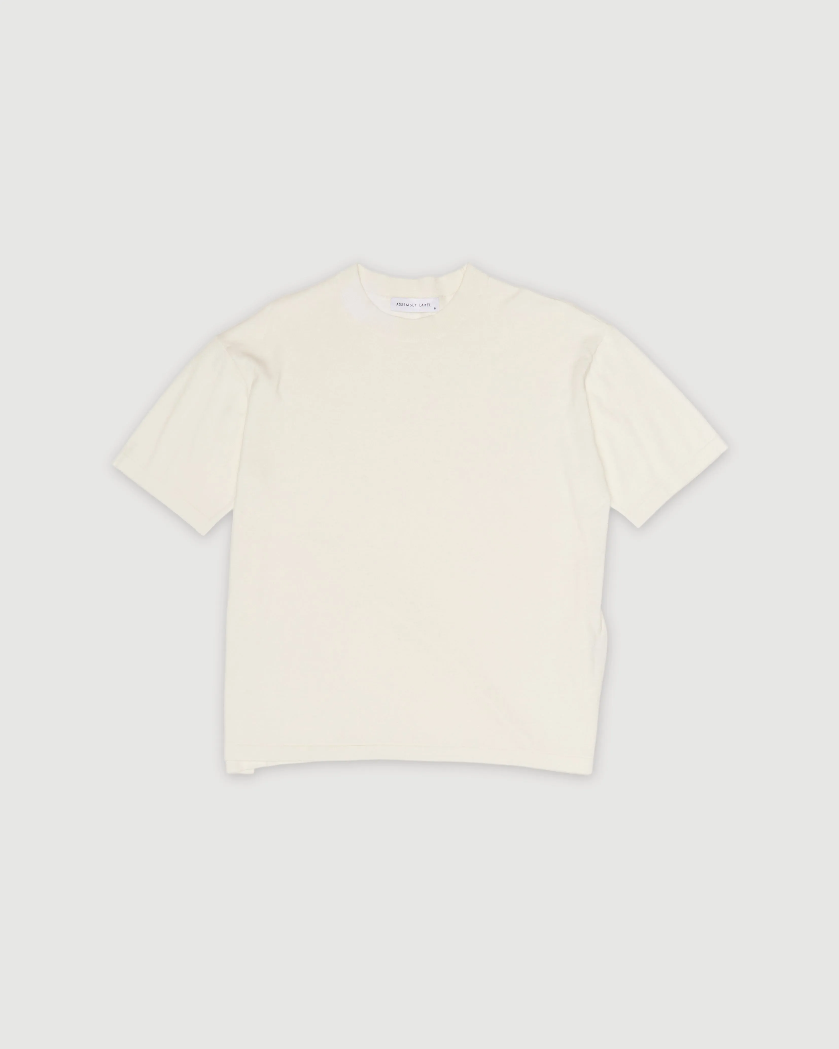 Re-Worn Womens Cashmere Blend Textured Tee sold by Assembly Label