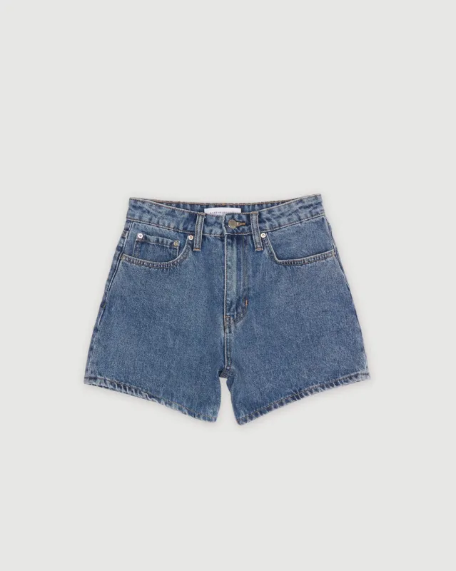 Re-Worn Womens Denim Vintage Short sold by Assembly Label