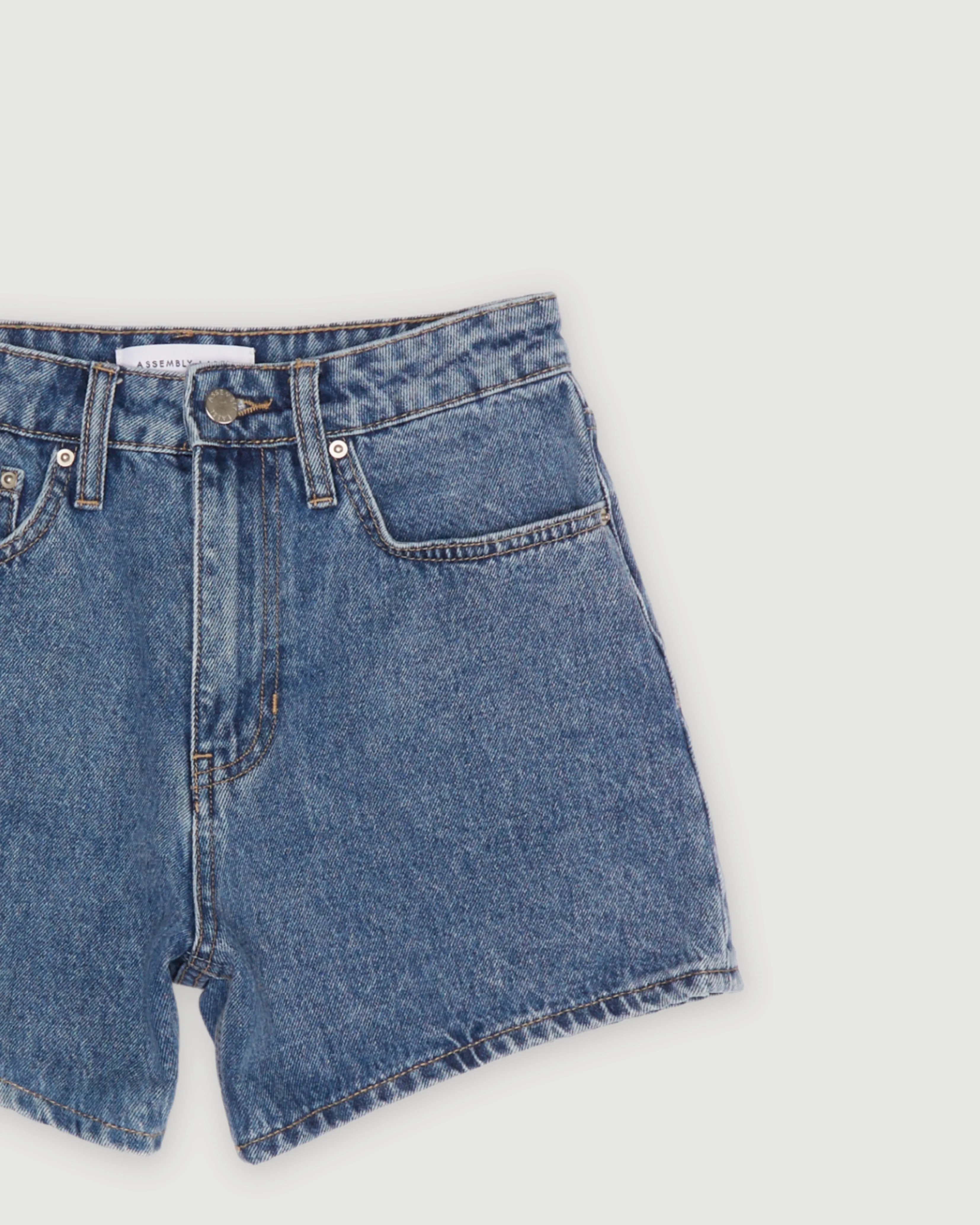 Re-Worn Womens Denim Vintage Short sold by Assembly Label product image thumbnail 2